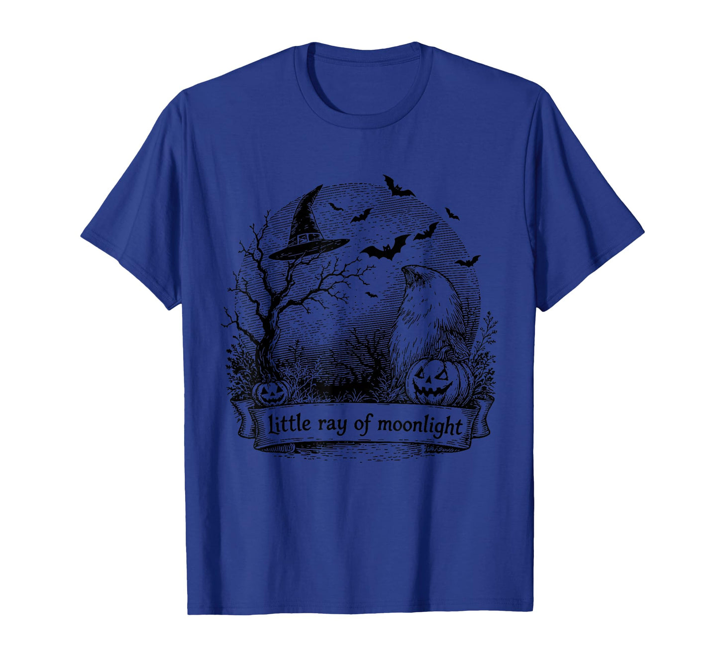 Witch Halloween Ray of Moonlight T-Shirt