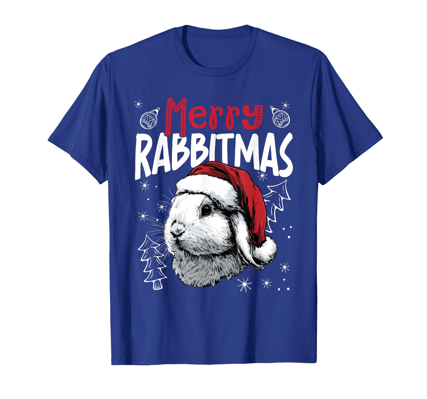Merry Rabbitmas Funny Christmas Rabbit T-Shirt