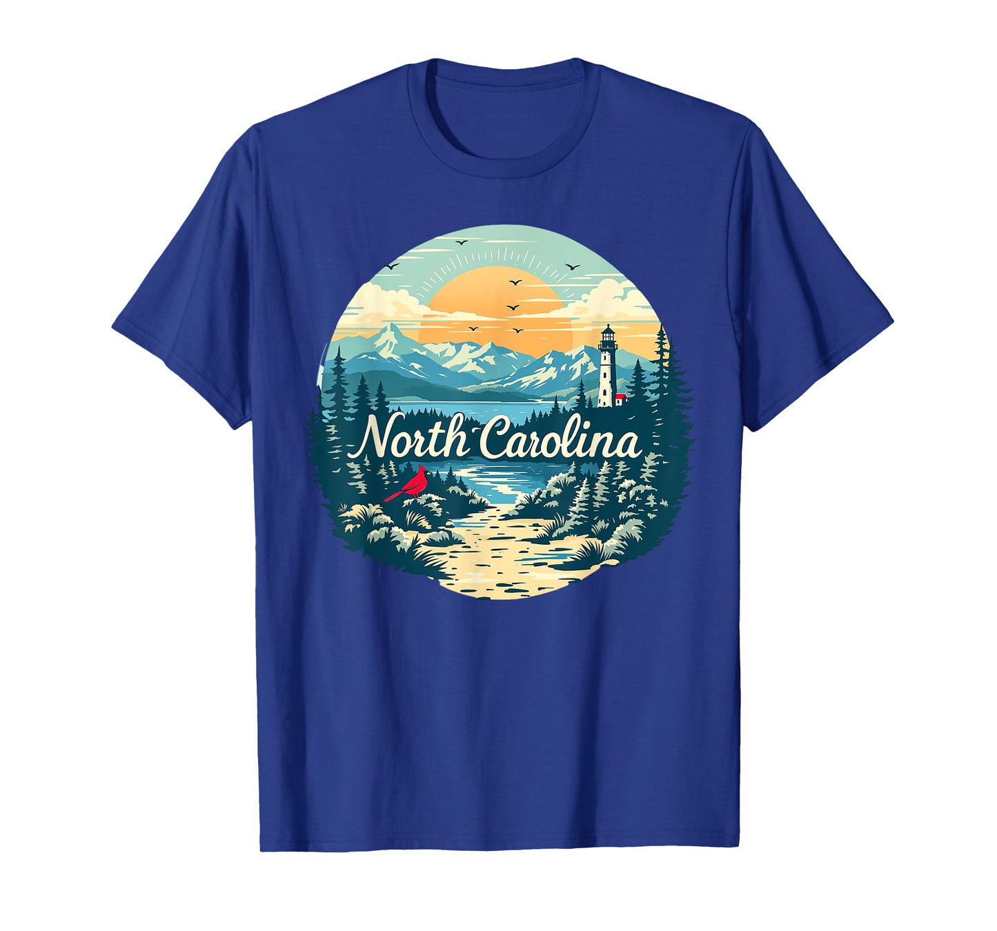 North Carolina Vintage State NC North Carolina Nature T-Shirt
