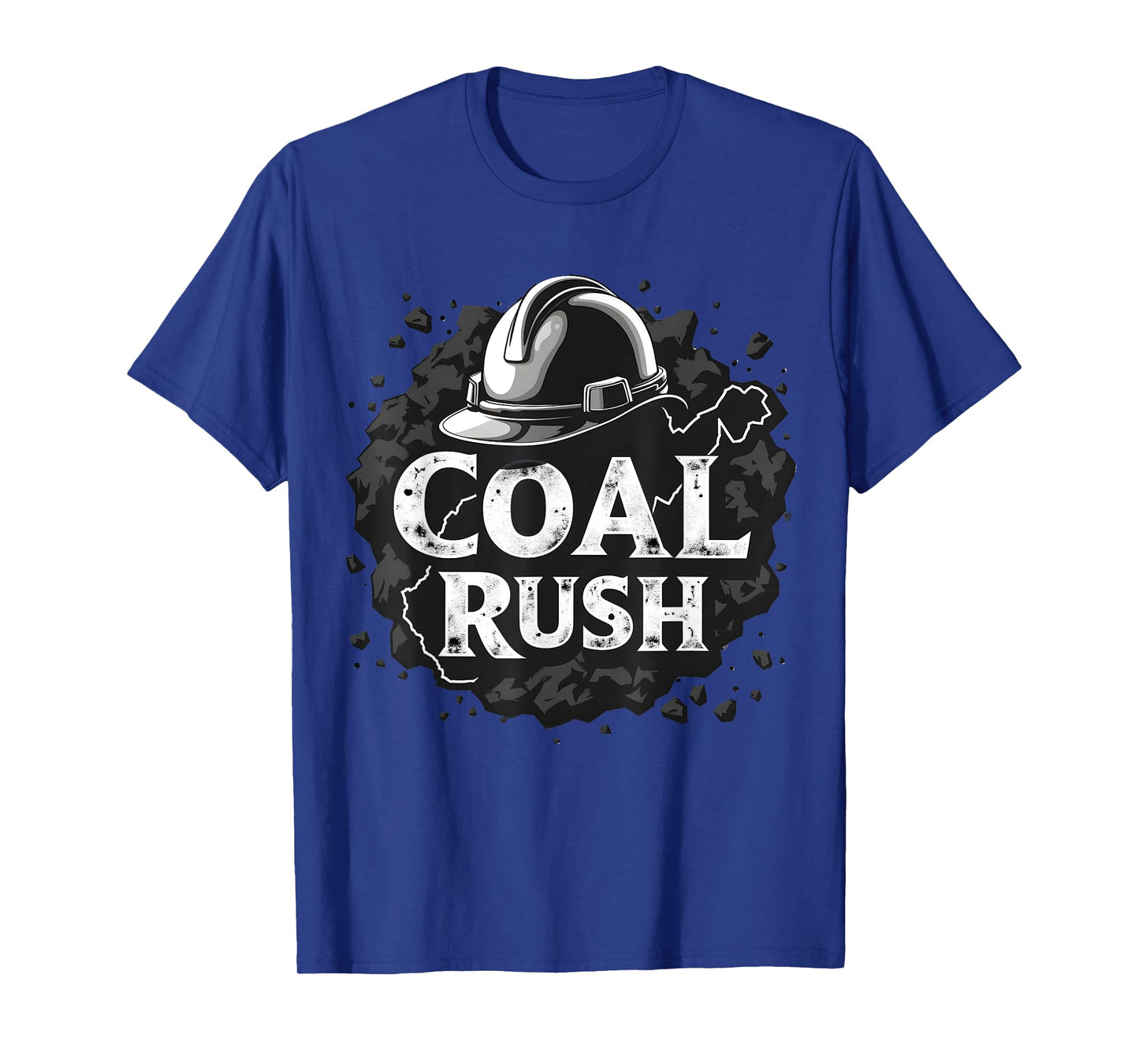 West Virginia Coal Rush Hard Hat Manufacturing Day Labor Day T-Shirt