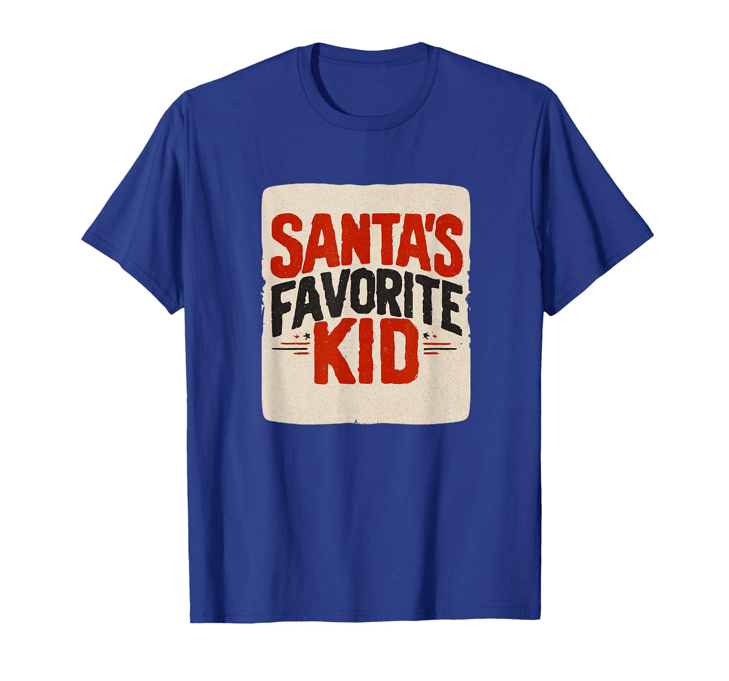 Handsome Santa's Favorite Kid Look T-Shirt