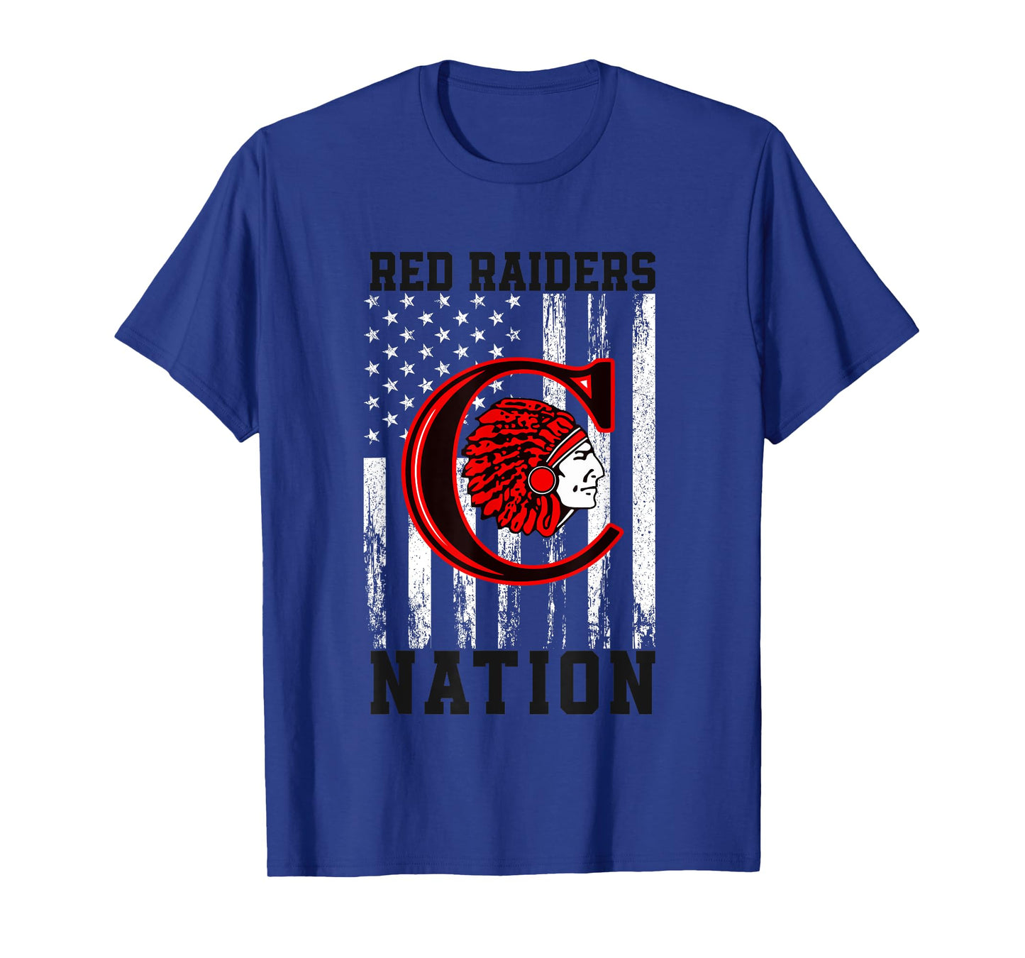 Coatesville Area Red Raiders Logo Nation HS T-Shirt