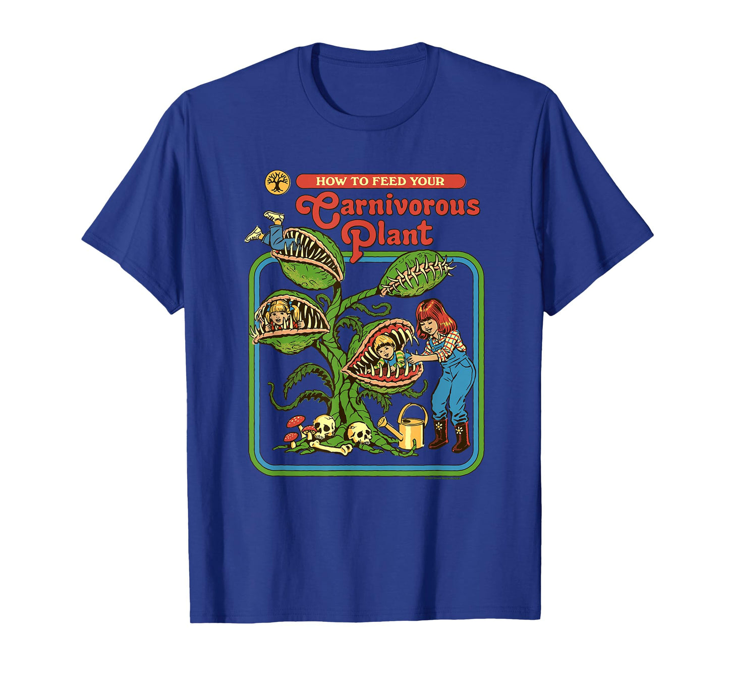 Steven Rhodes How To Feed Your Carnivorous Plant Dark Humor T-Shirt