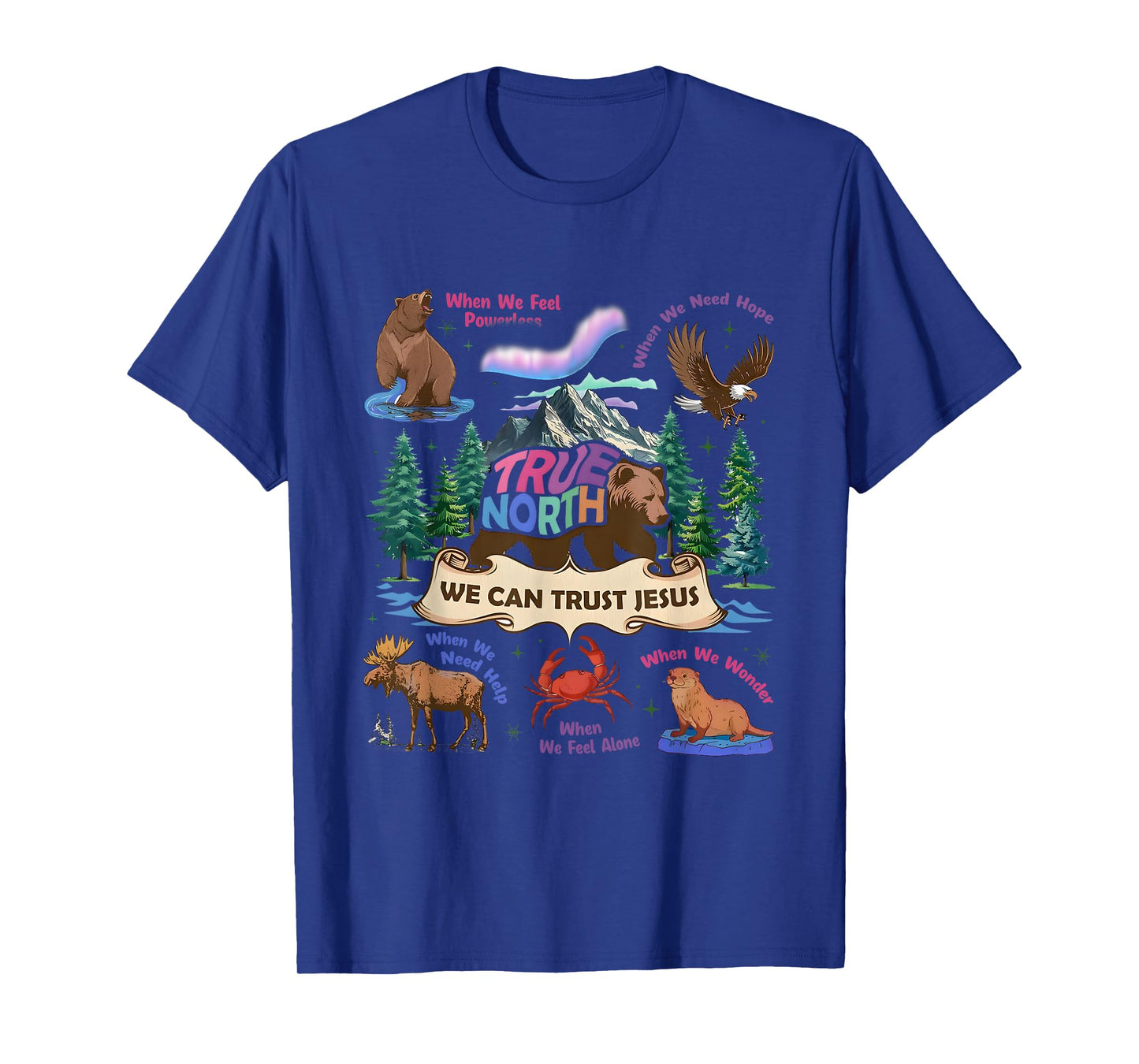 True North VBS 2025 Trusting Jesus Wilderness Christian T-Shirt