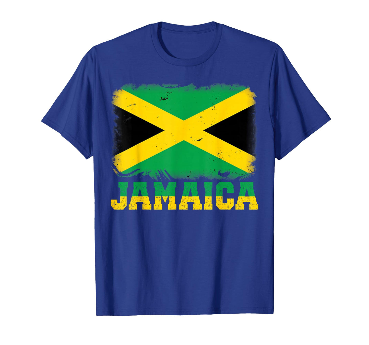 Jamaican Flag Vintage Jamaica Souvenir Love Travel Vacation T-Shirt