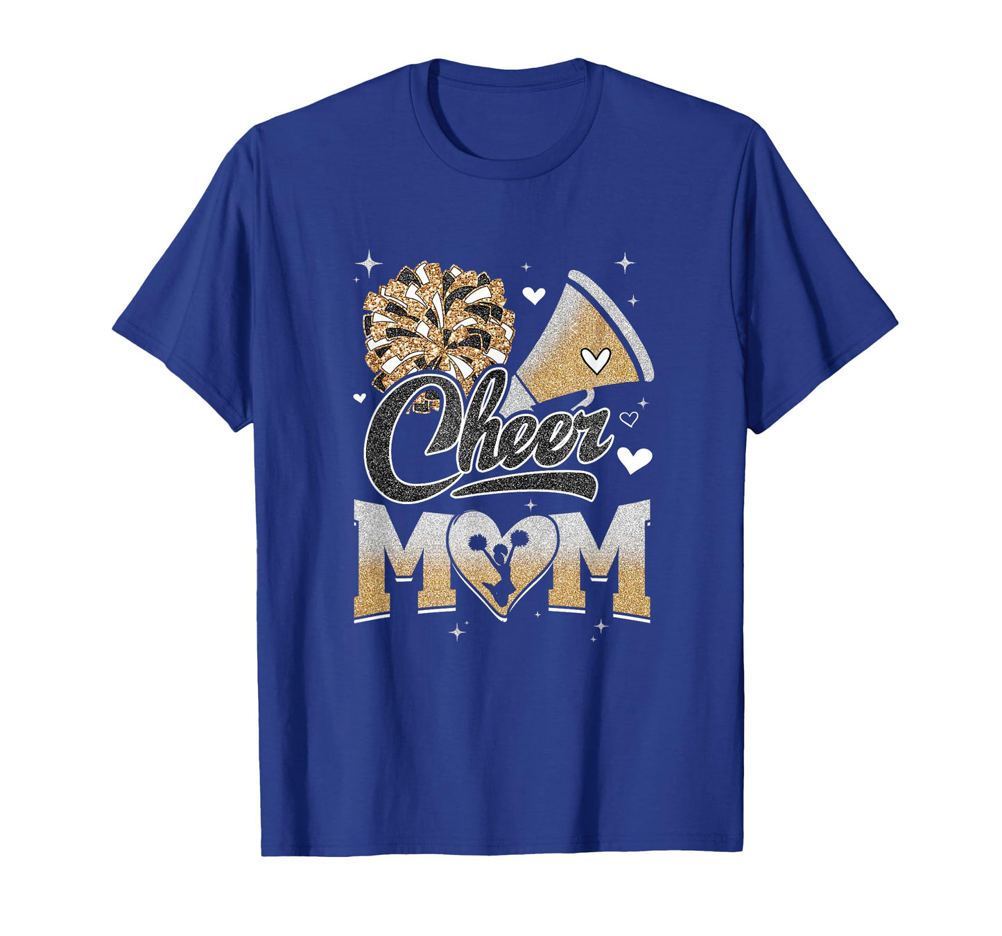 Cheer Mom Cheerleading Football For Women Graphic T-Shirt