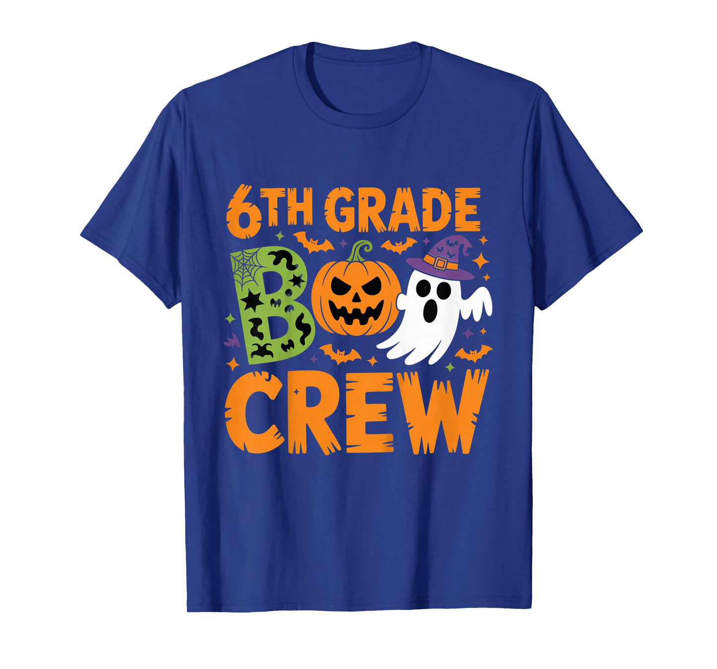 6th Grade Boo Crew Halloween Classroom Teachers Students T-Shirt