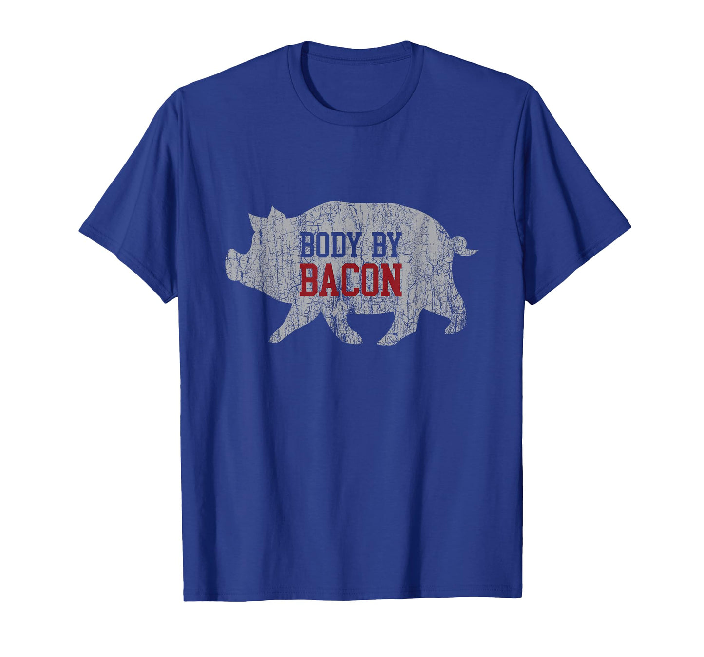 LCHF Lazy Keto Body by Bacon Keto Low Carb High Fat T-Shirt - Unisex Adults - Black - Small - Short Sleeve - Classic Fit - T-Shirt