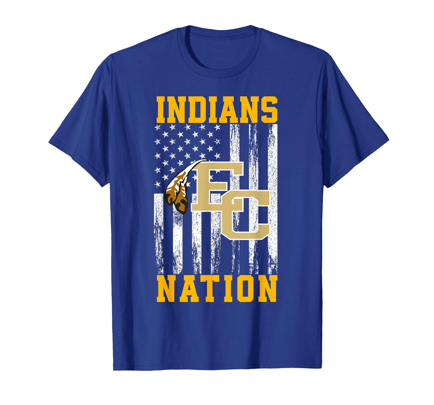 East Coweta Indians Logo Nation HS T-Shirt