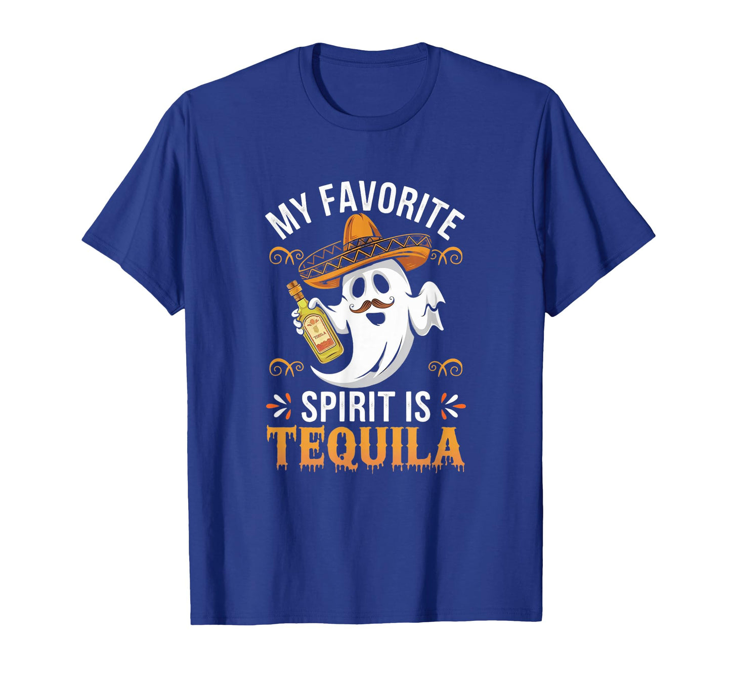 My Favorite Spirit Tequila Funny Halloween T-Shirt
