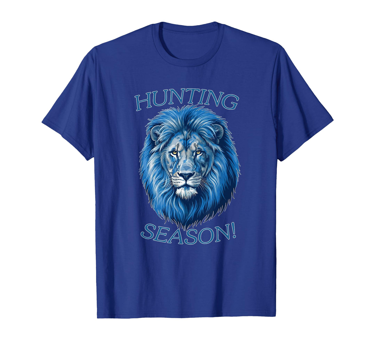 Lions Hunting Season Vintage T-Shirt