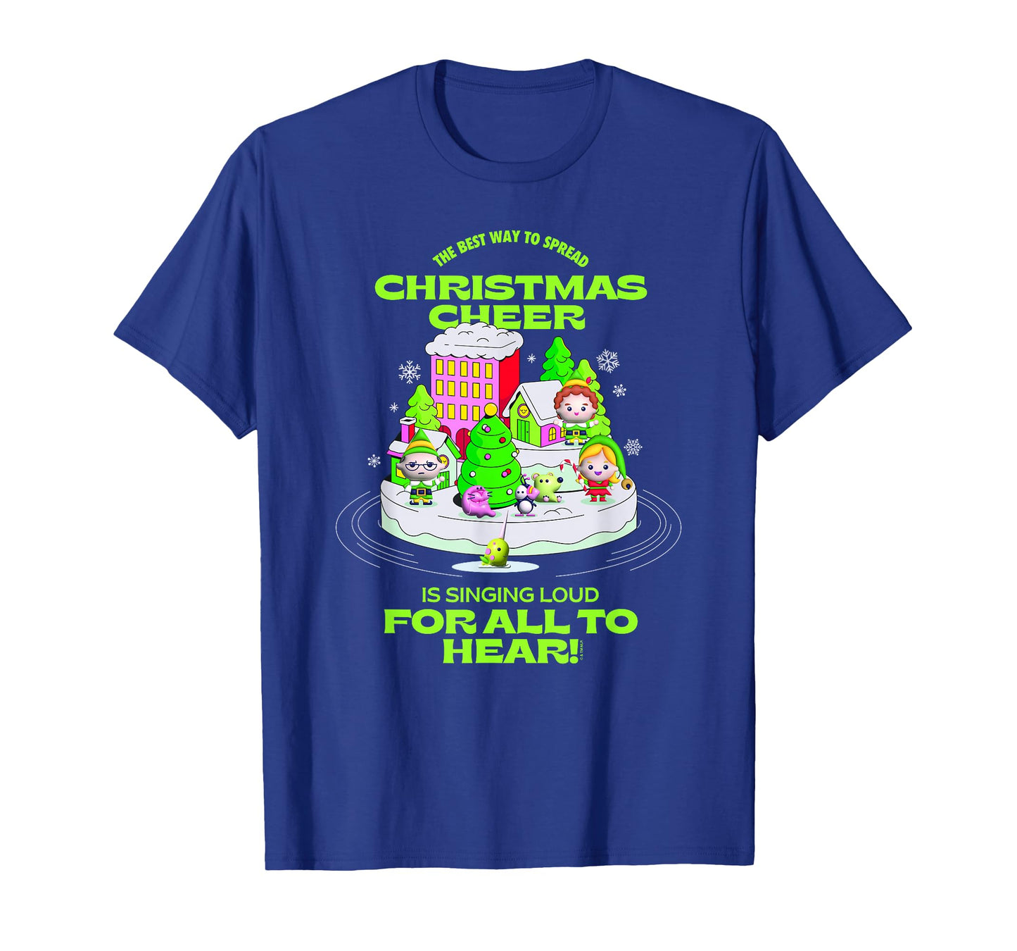 Elf Christmas The Best Way to Spread Christmas Cheer Poster T-Shirt