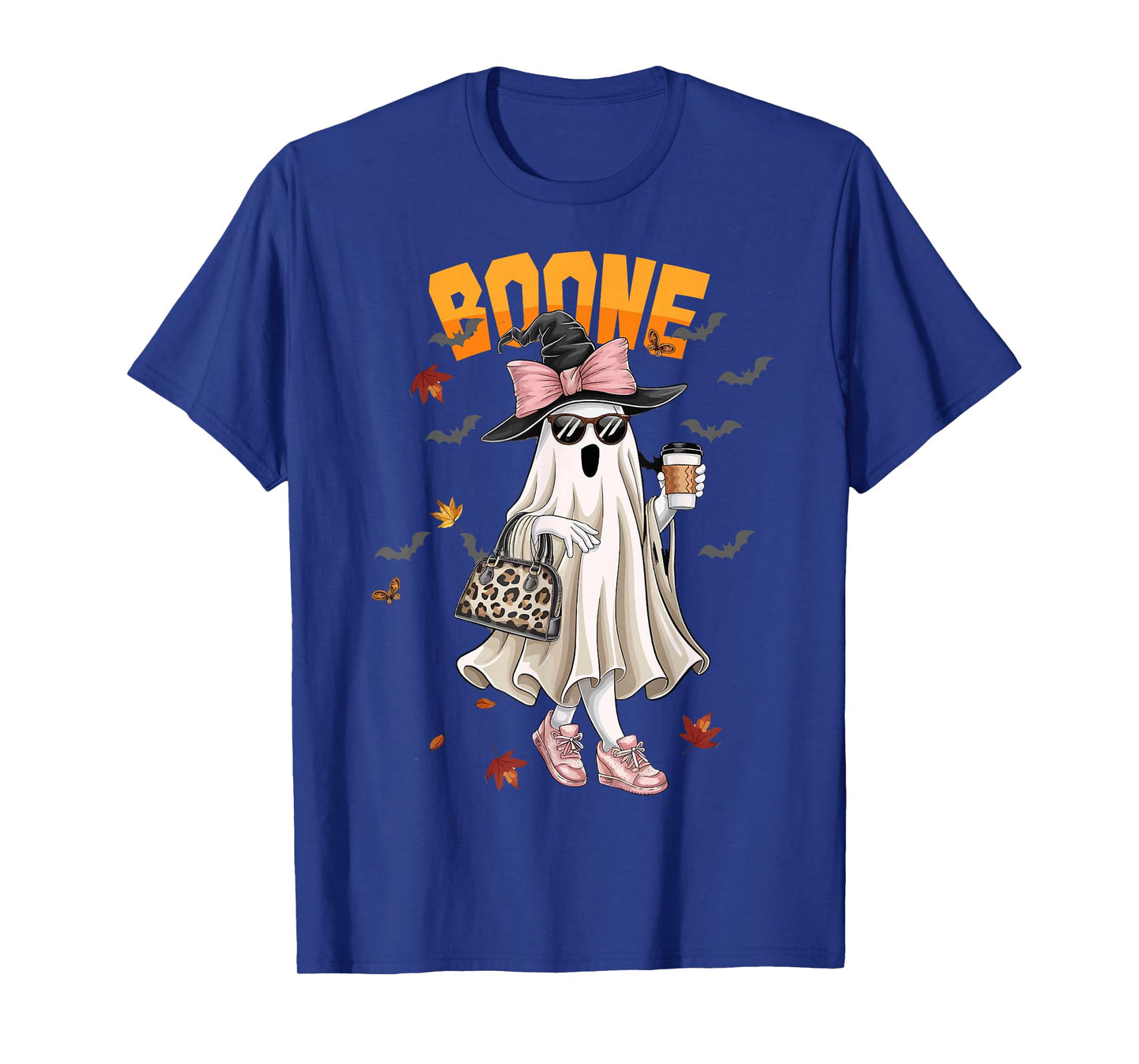 Retro Boo Boone Girls First Name Funny Halloween Ghost 2025 T-Shirt