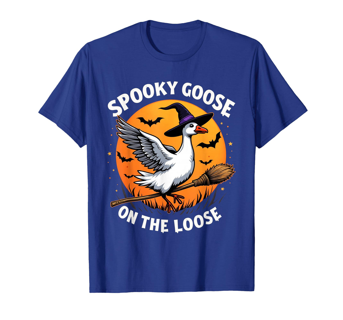 Spooky Goose on The Loose Halloween T-Shirt