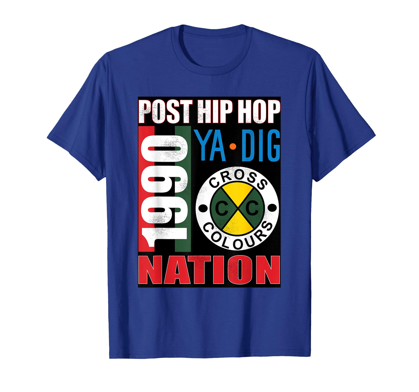 Post Hip Hop Nation | Retro Graphic 1990's Urban Vintage T-Shirt