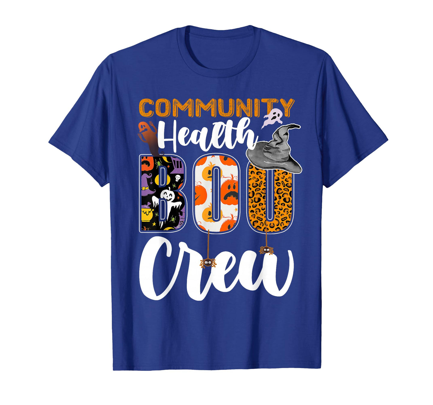 Community Health Boo Crew Halloween Match Med T-Shirt