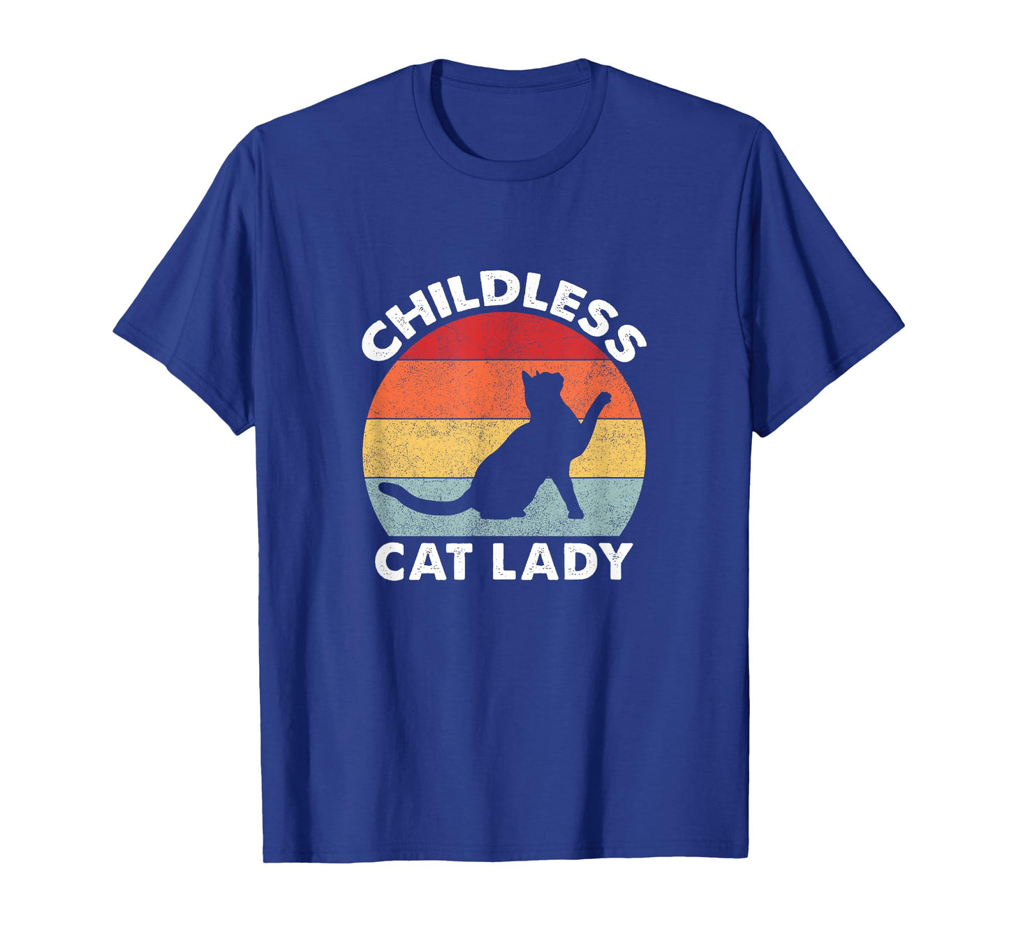 Vintage Childless Cat Lady T-Shirt