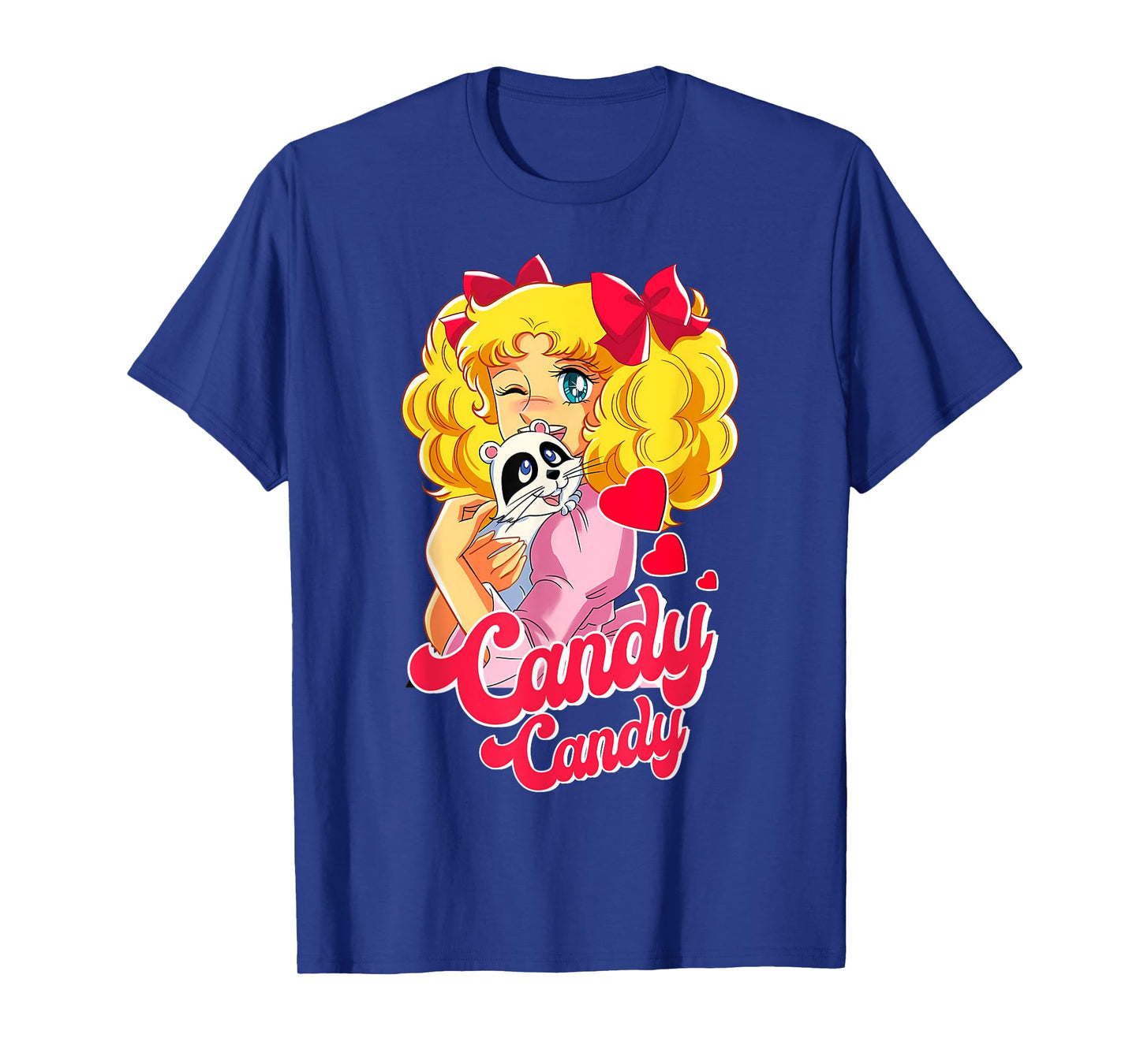 Candy Raccoon Cartoon Japanese 80s Retro Vintage Anime Manga T-Shirt