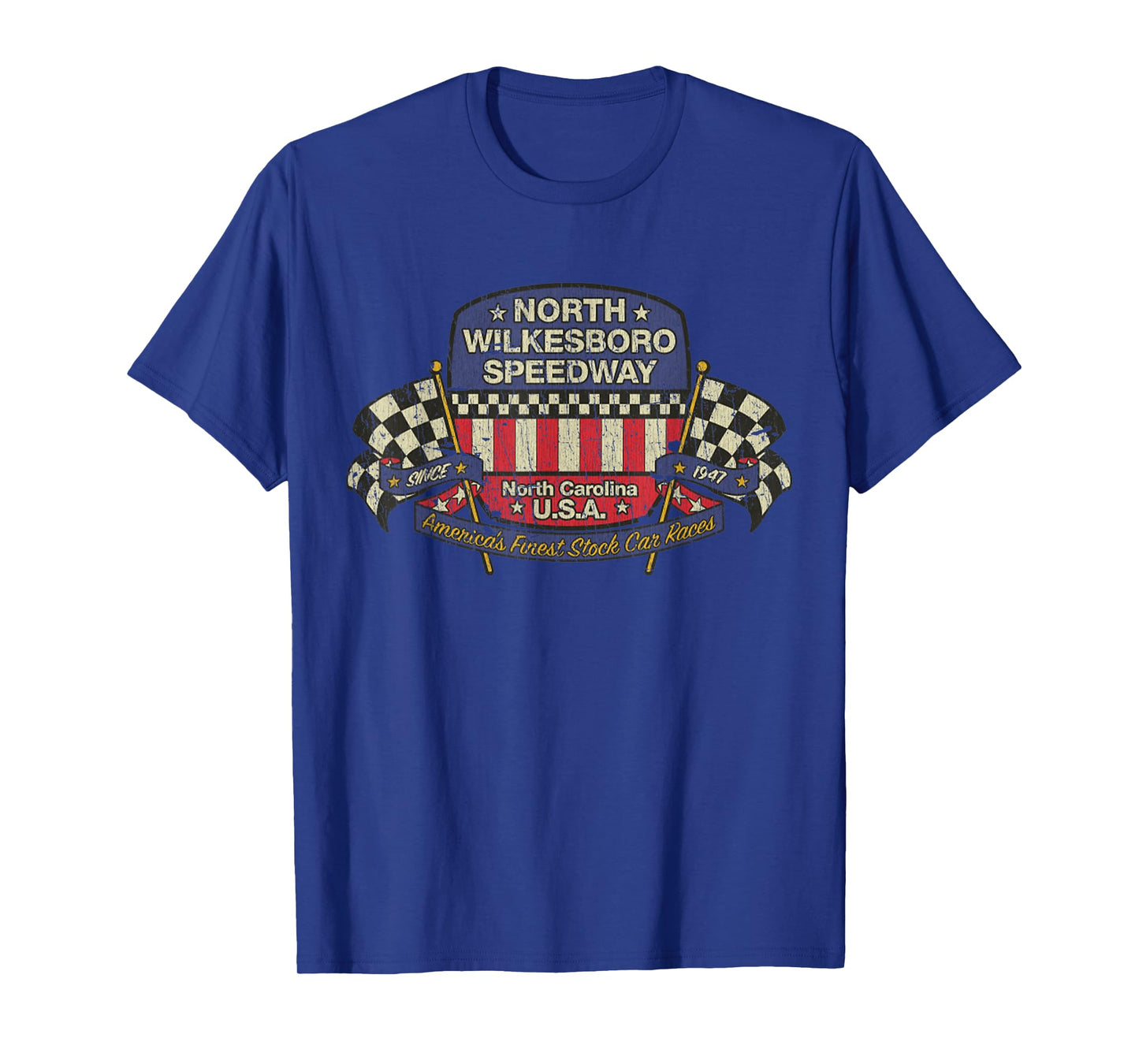 Vintage Wilkesboro Car Racing Speedway 1947 North Carolina T-Shirt