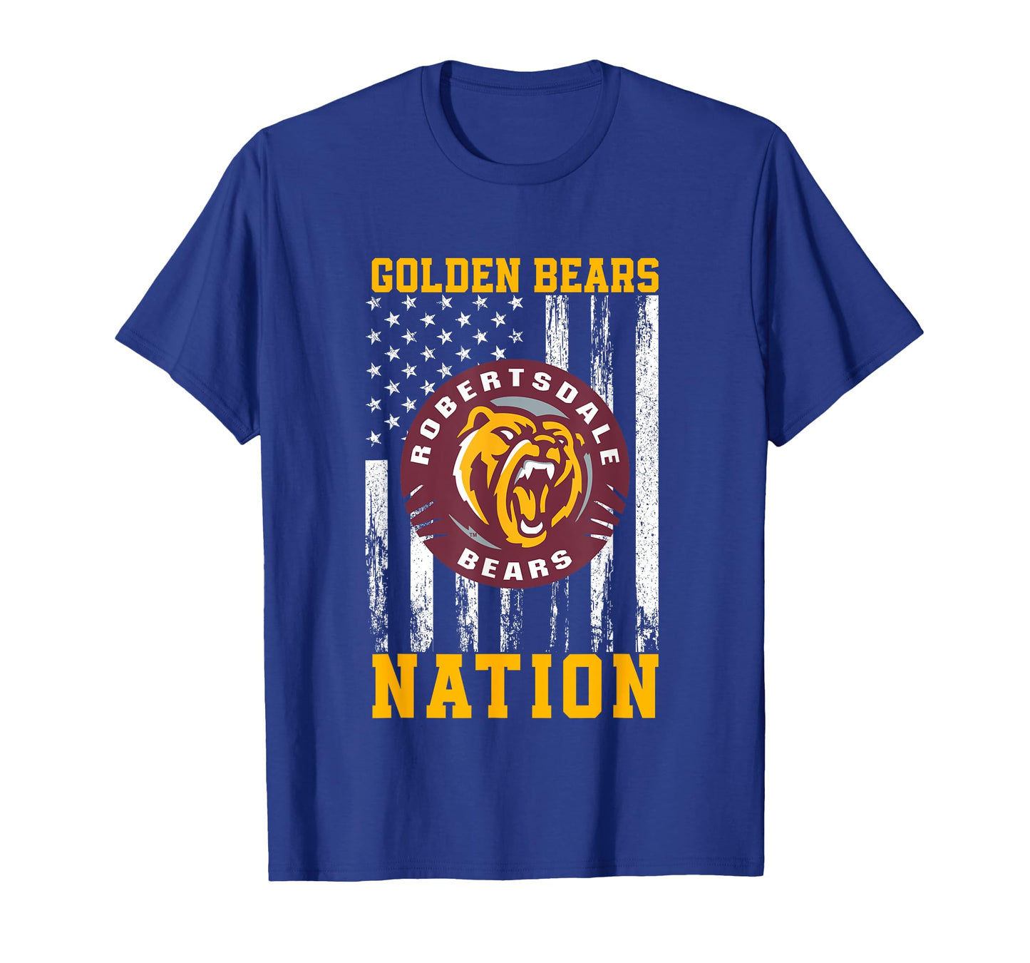 Robertsdale Golden Bears Logo Nation HS T-Shirt