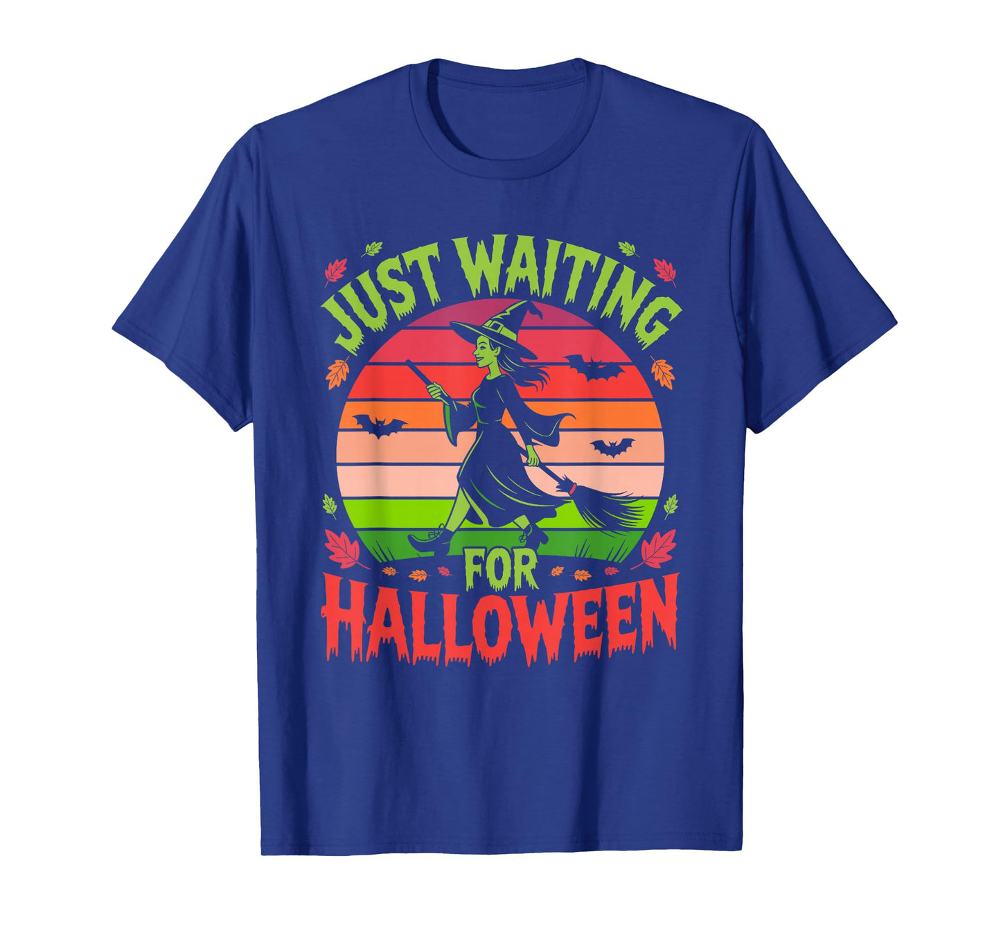 Just Waiting for Halloween Costume Summerween Witch Costume T-Shirt