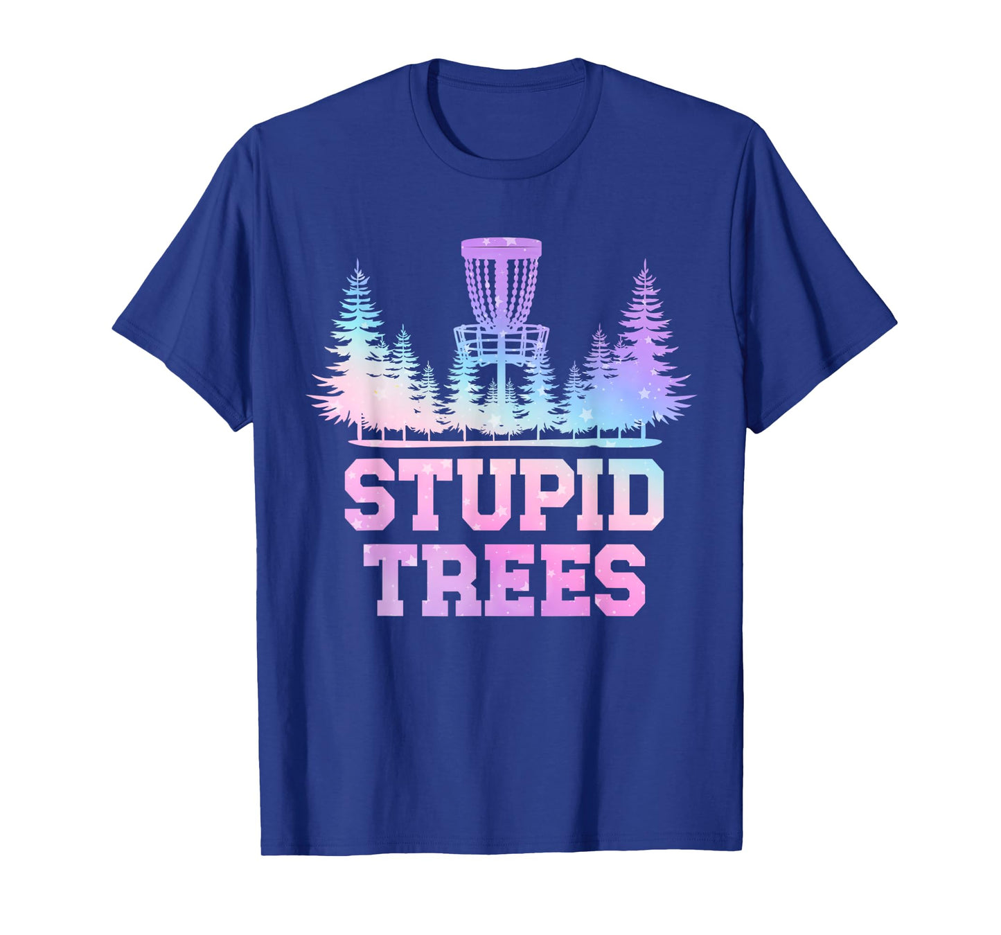 Stupid Trees Disc Golf Vintage Funny Disc Golf T-Shirt