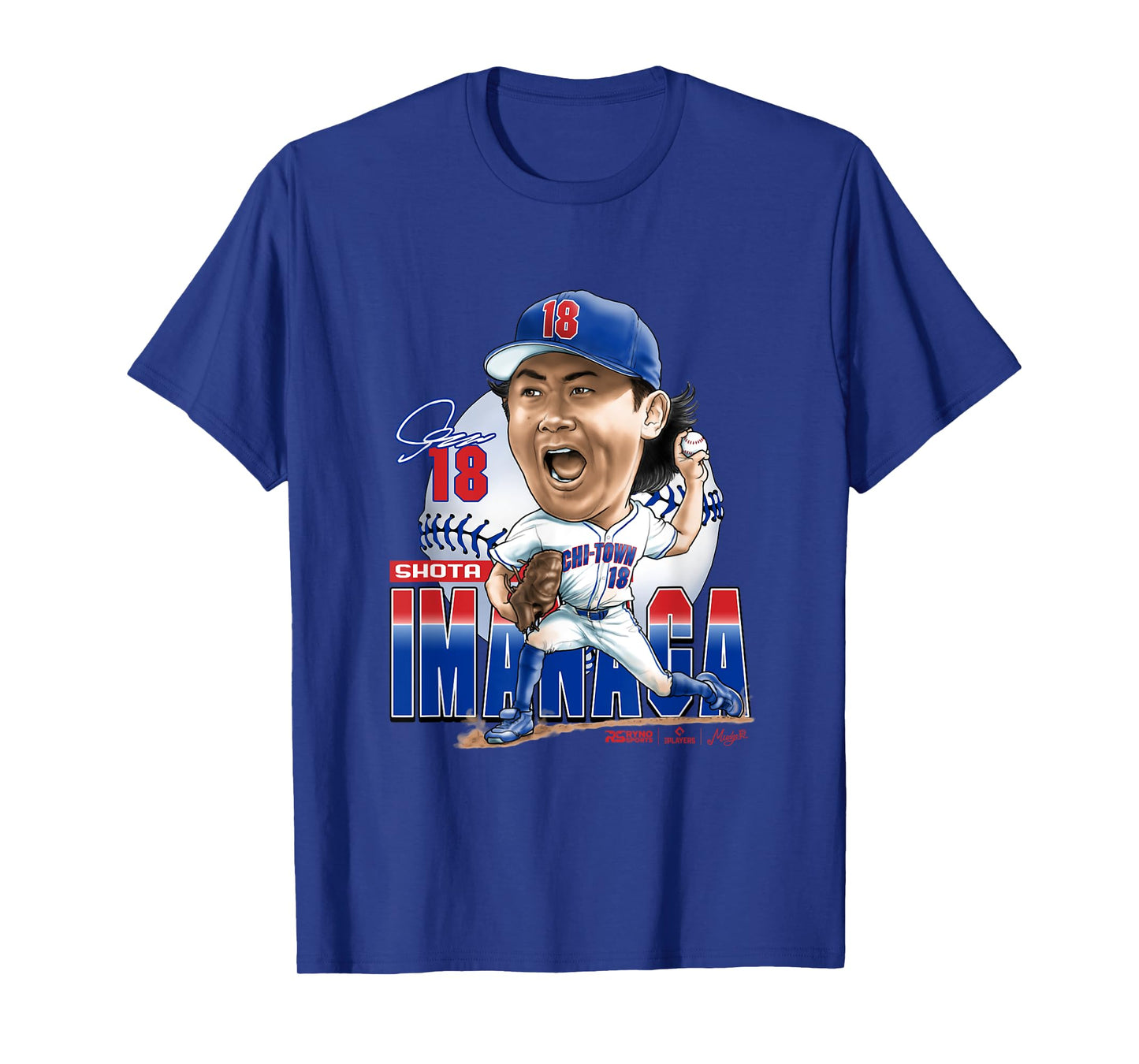 Shota Imanaga Chicago Baseball Mudge Studios T-Shirt