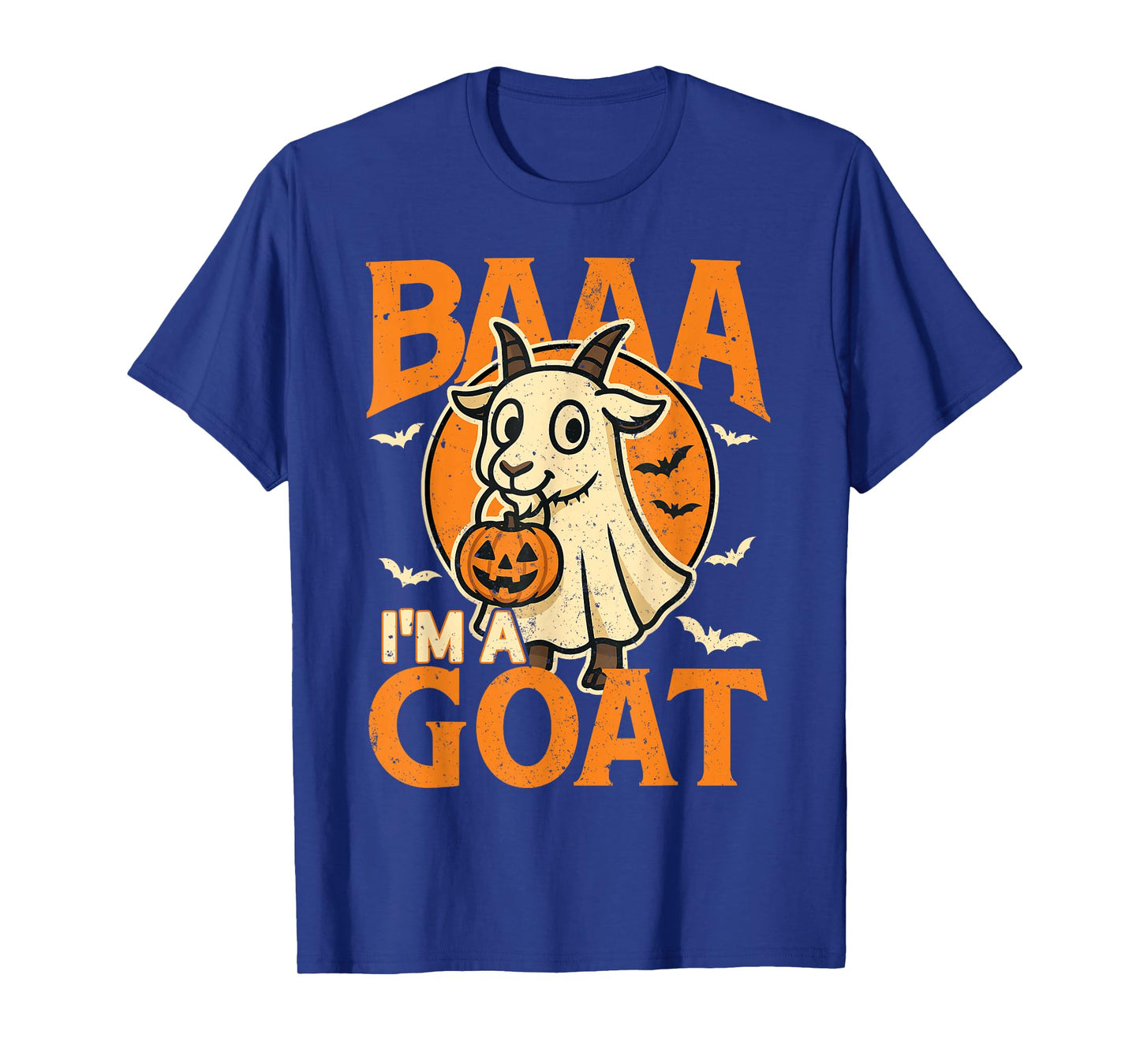 Baa I'm A Goat Cute Ghost Costume Funny Trick or Treat Party T-Shirt