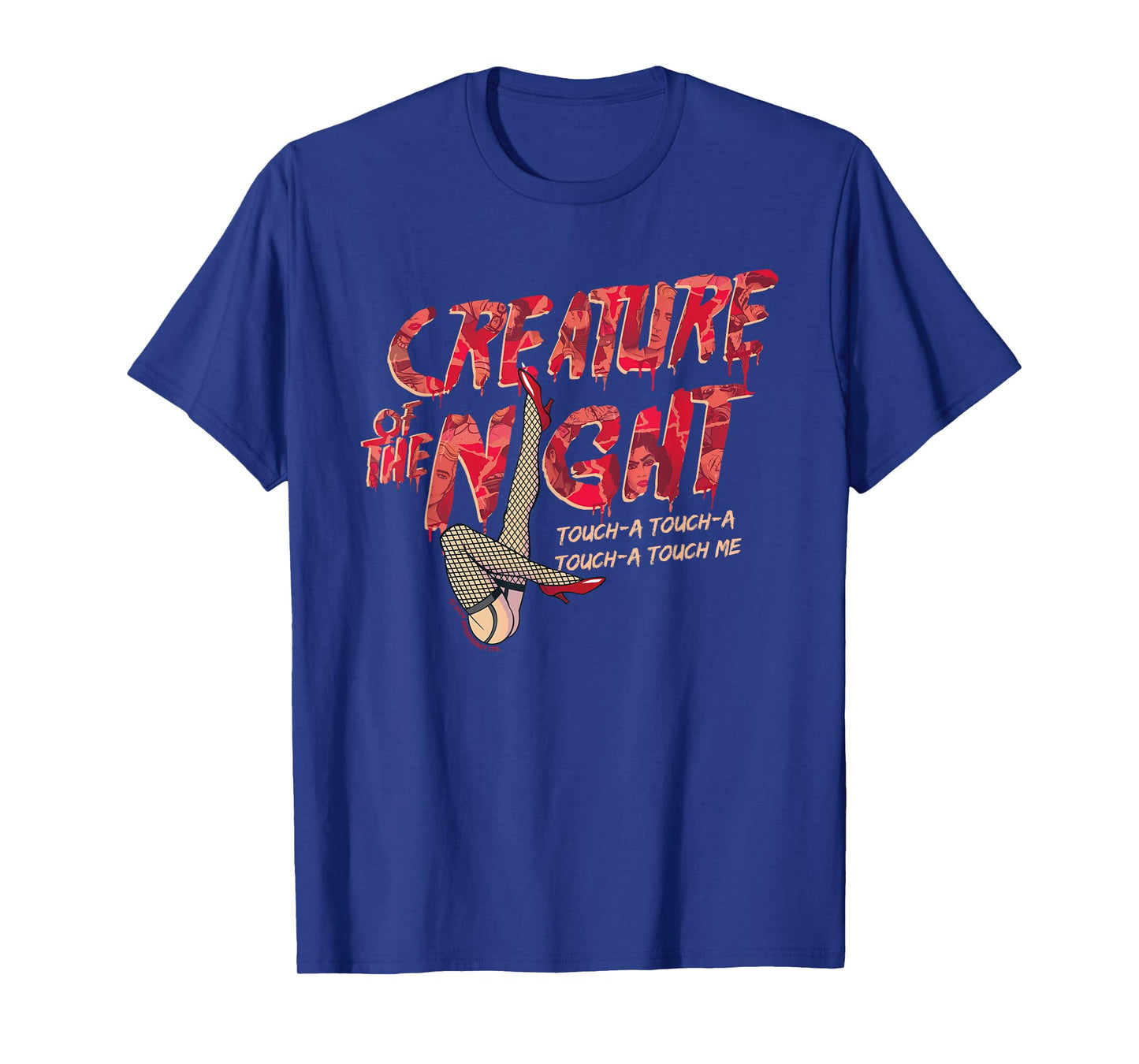 Rocky Horror Show Creature Of The Night Legs Touch-A Light T-Shirt