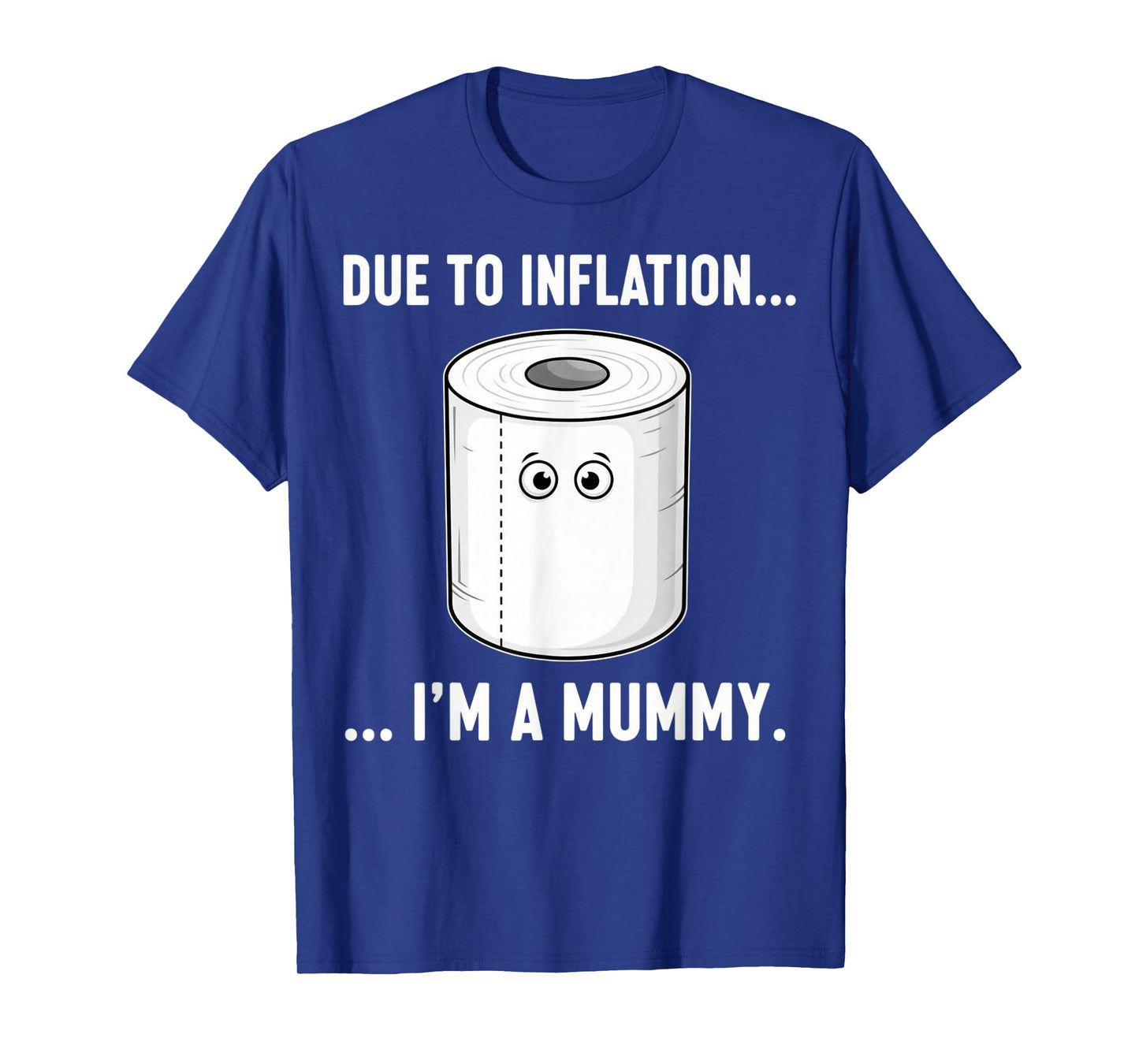 Toilet Paper Mummy Halloween Costume Funny Halloween 2025 T-Shirt