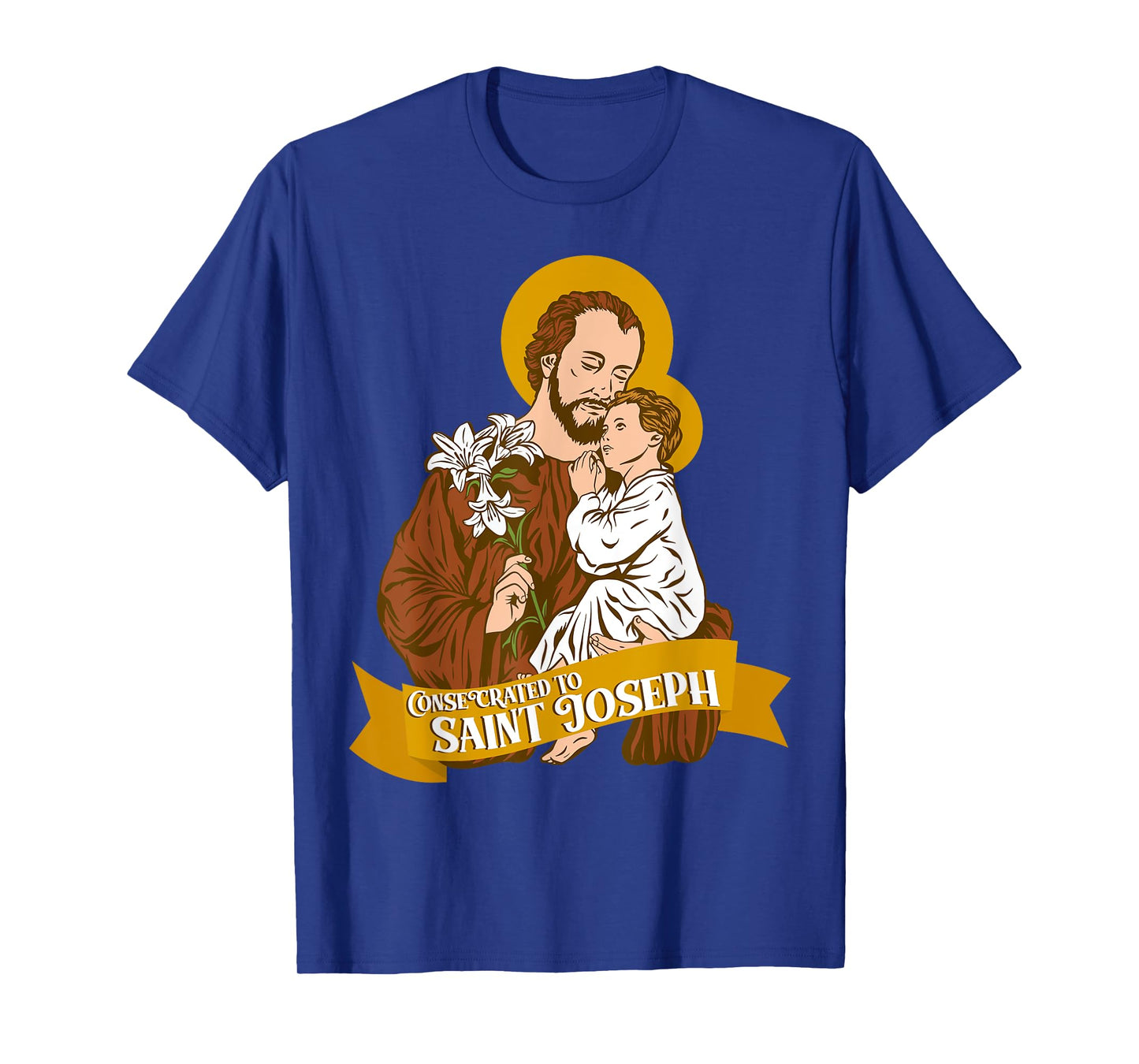Consecration to St Joseph and Child Jesus Catholic Saint T-Shirt