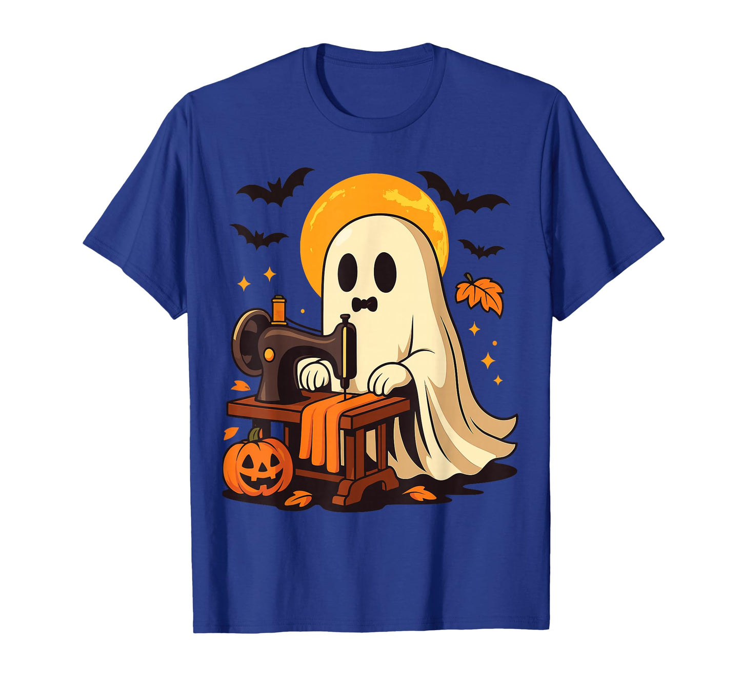 Sewing Ghost Costume Quilting Halloween Shirt T-Shirt