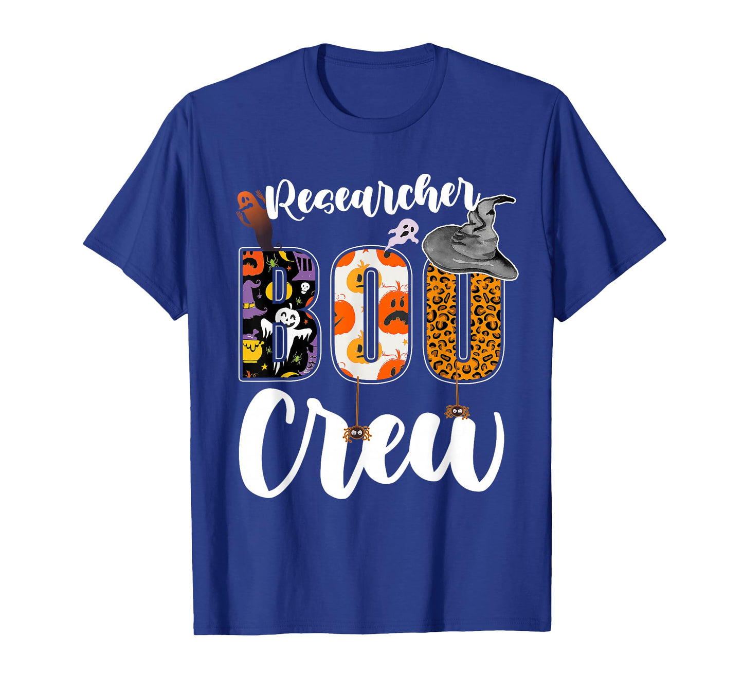 Researcher Boo Crew Halloween Match Research T-Shirt