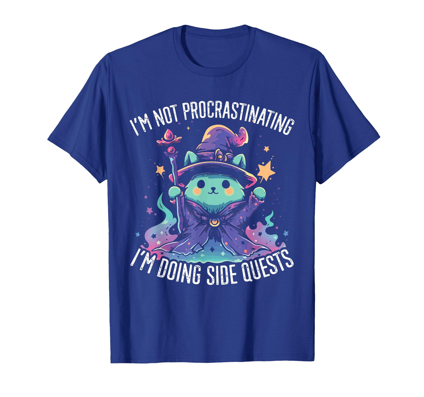Side Quests Procrastinator MMORPG MMO RPG Video Game T-Shirt