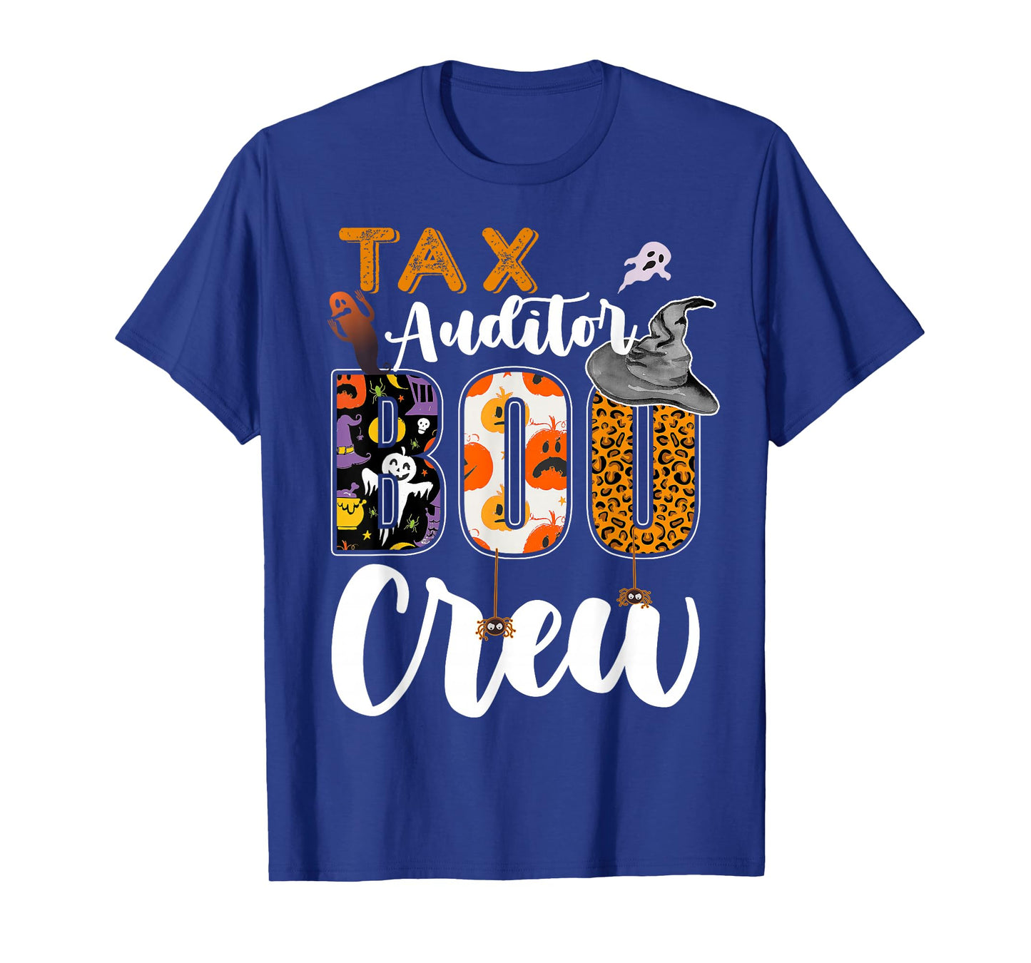 Tax Auditor Boo Crew Halloween Match Examiner T-Shirt