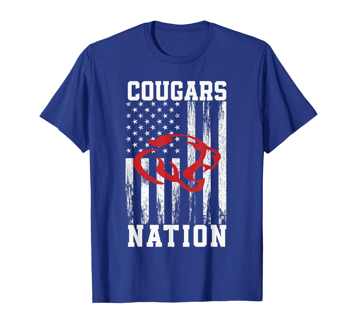Crosby Cougars Logo Nation HS T-Shirt