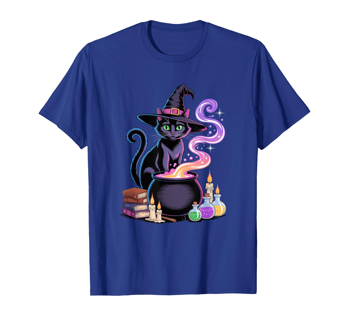 Halloween Witch Bombay Cat T-Shirt