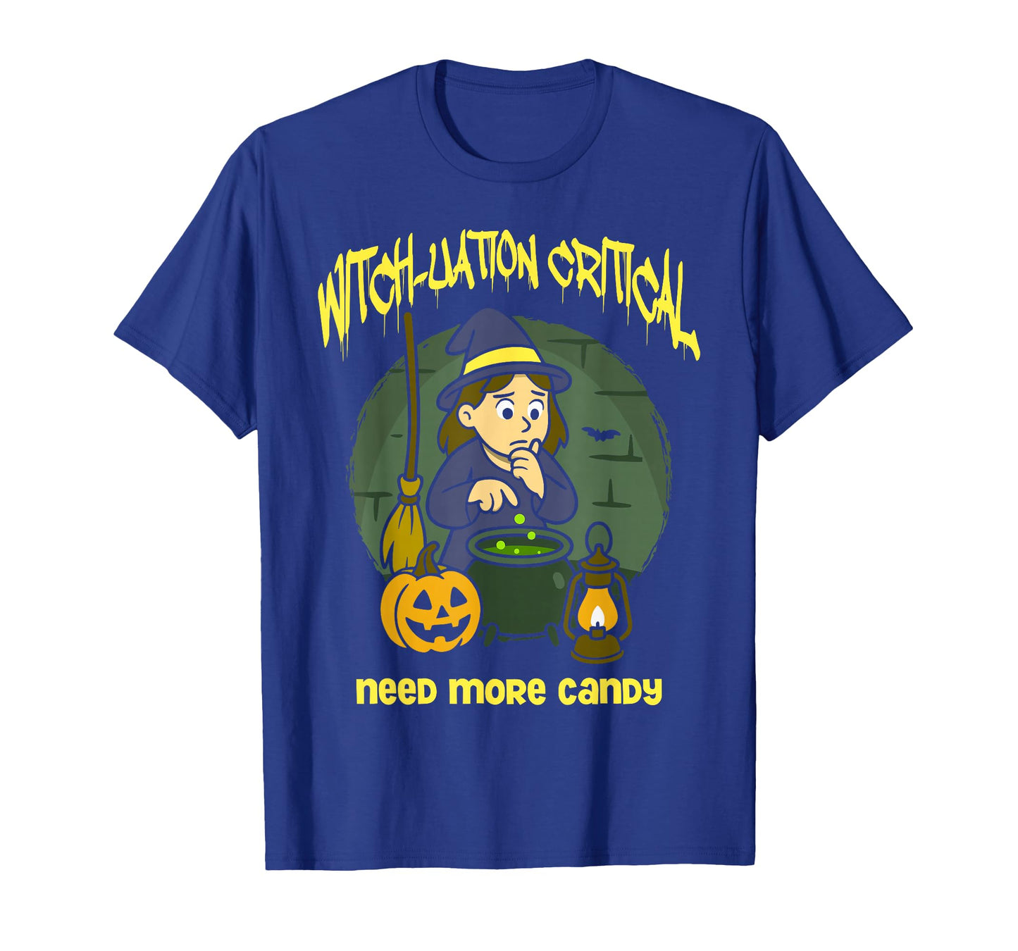Witch-uation Critical Halloween Spooky Haunted Season T-Shirt