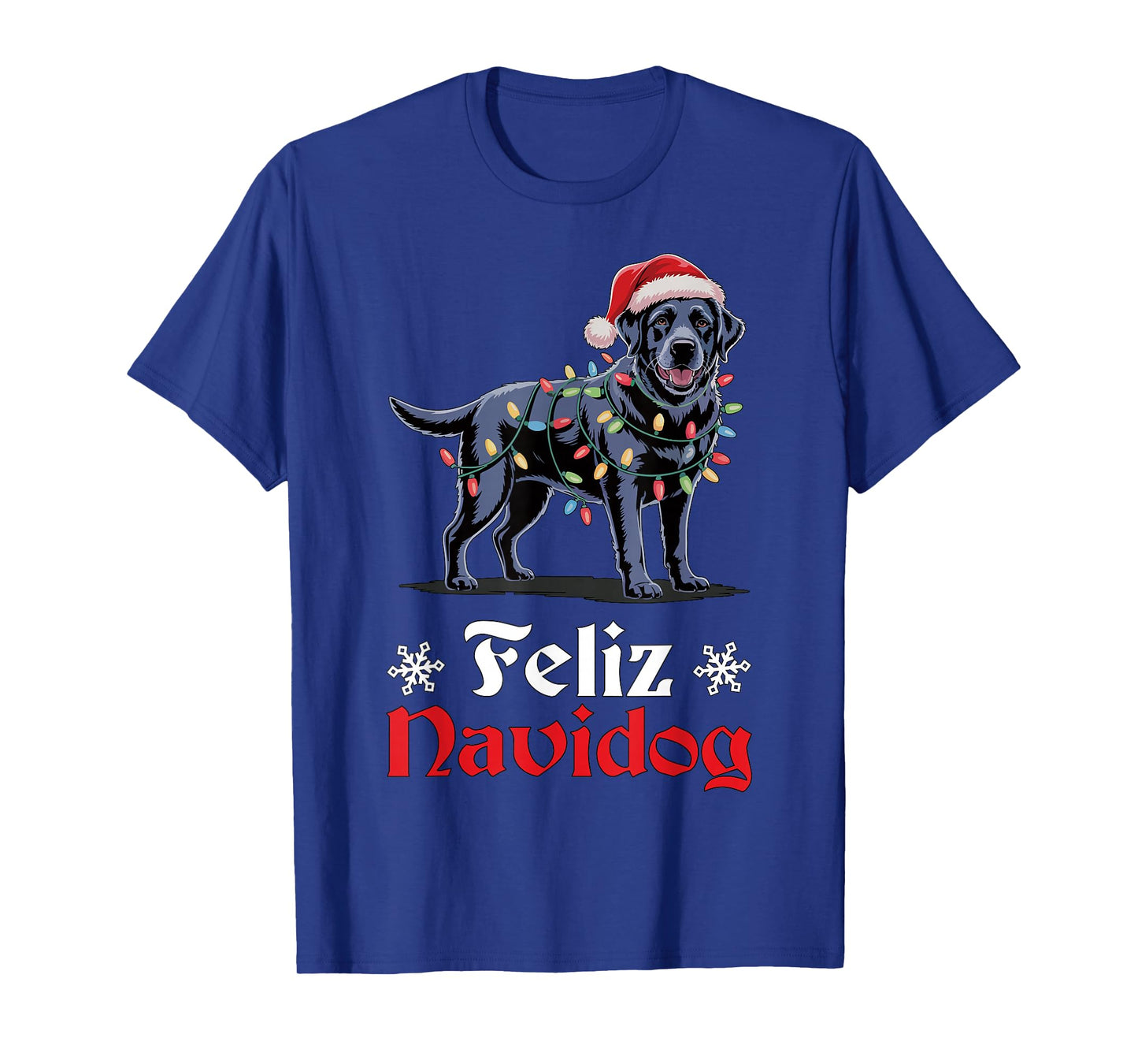 Feliz Navidog Dog Happy Christmas Funny Ugly Christmas T-Shirt