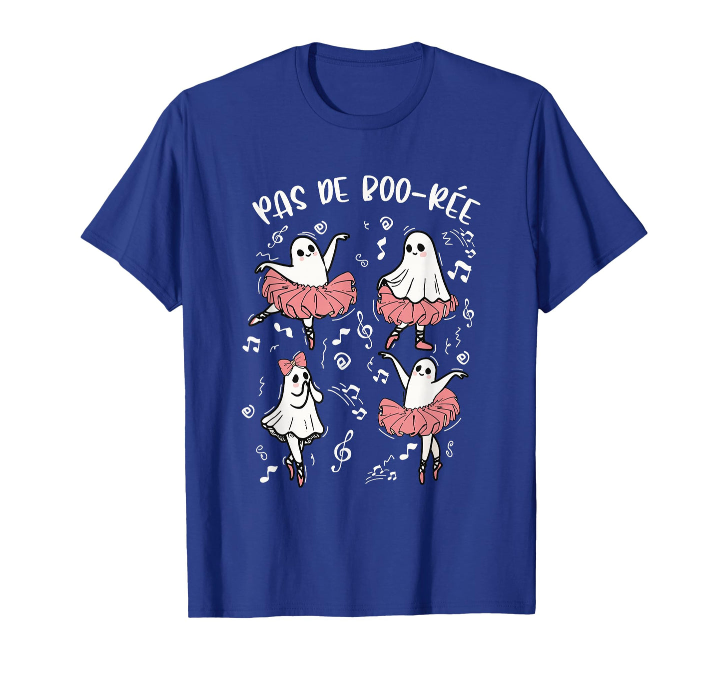 Pas De Boo-rée Ghost Ballet Halloween Ghost Dance Lover T-Shirt