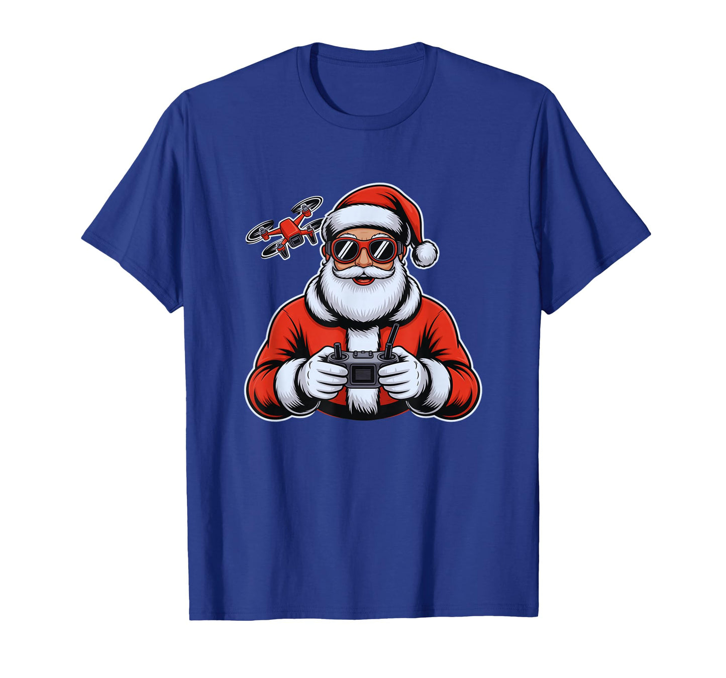 Santa Drone Pilot Quadcopter Christmas Funny FPV T-Shirt