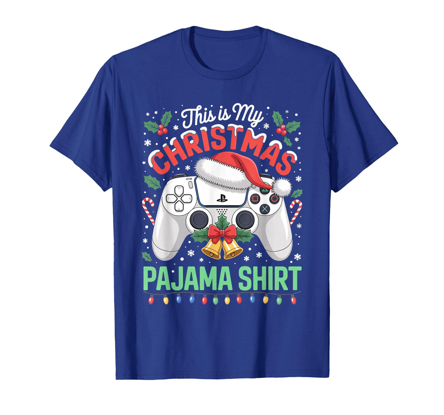 This is My Christmas Pajama Gamer Video Game Boys Kids T-Shirt