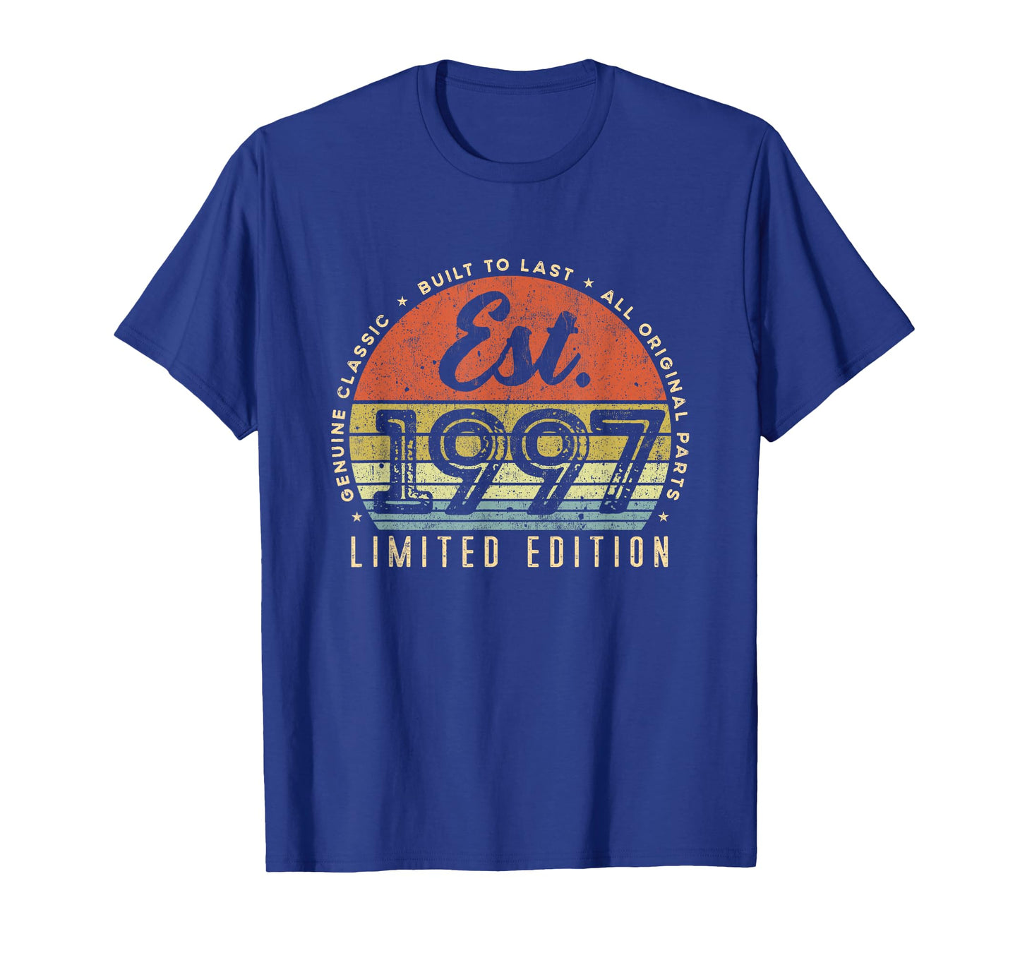 Est 1997 Vintage Edition Classic Born in 1997 Retro Birthday T-Shirt