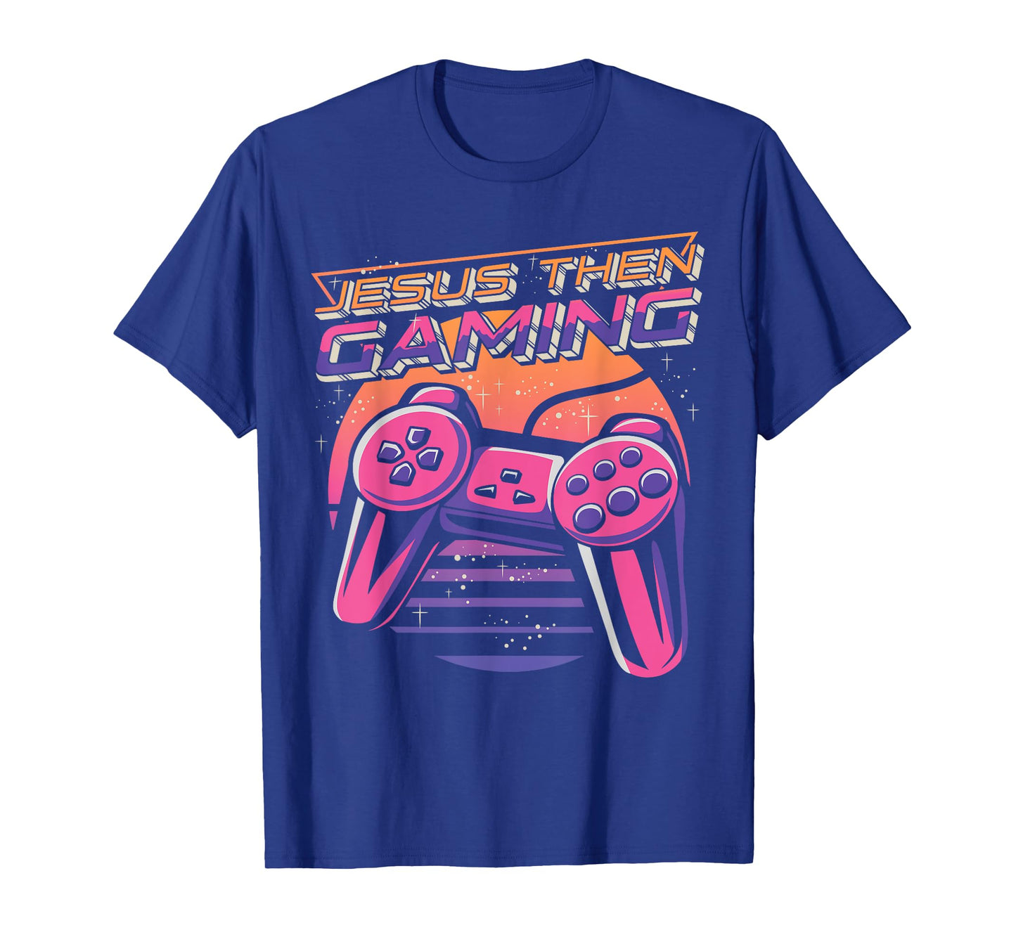 Jesus Then Gaming Gamer Christian Boys Video Game Controller T-Shirt