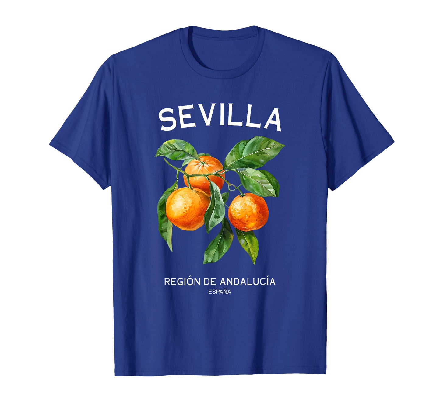 Sevilla Orange Art Spanish Fruit Lover Spain Andalusia T-Shirt
