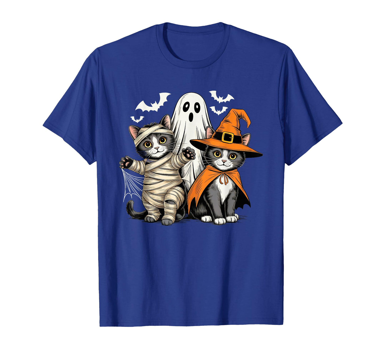 Spooky Cute Halloween Cats Kitties Costume Cat Spooky Season T-Shirt