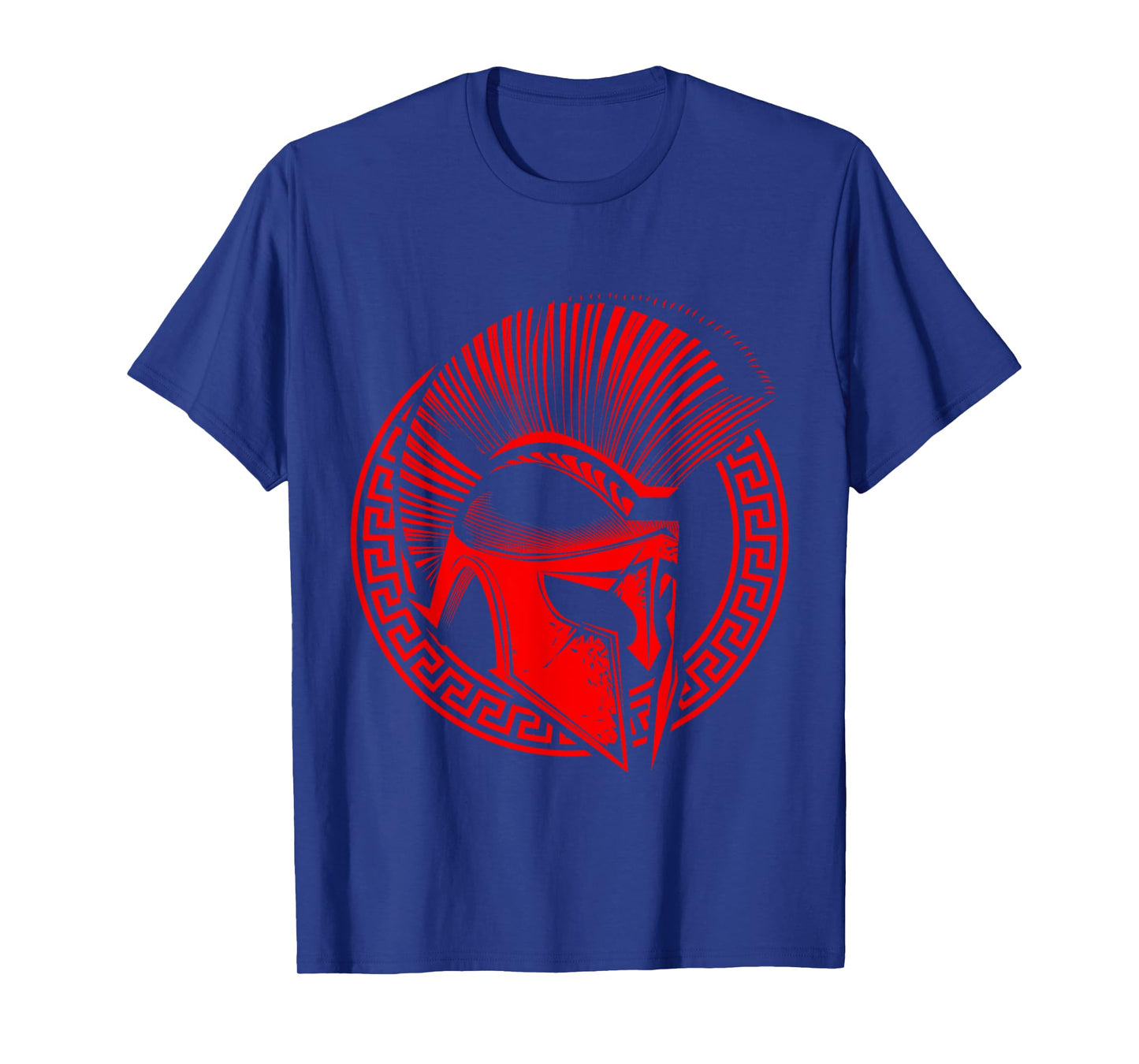 Spartan Helmet Gym Gladiator Symbol Workout Warrior Sparta T-Shirt