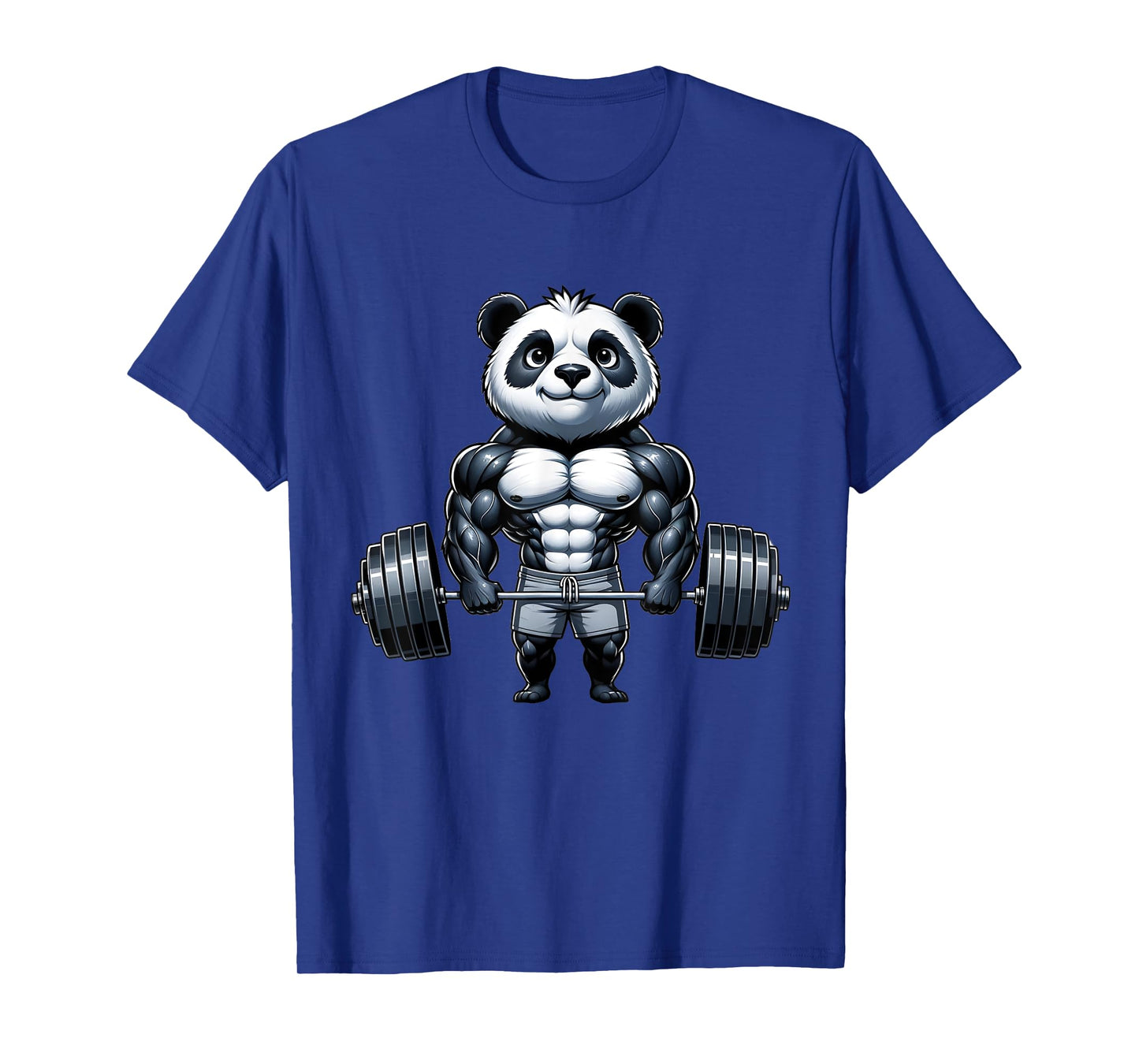Weightlifting Panda Workout Bodybuilder Fitness Gym Panda T-Shirt