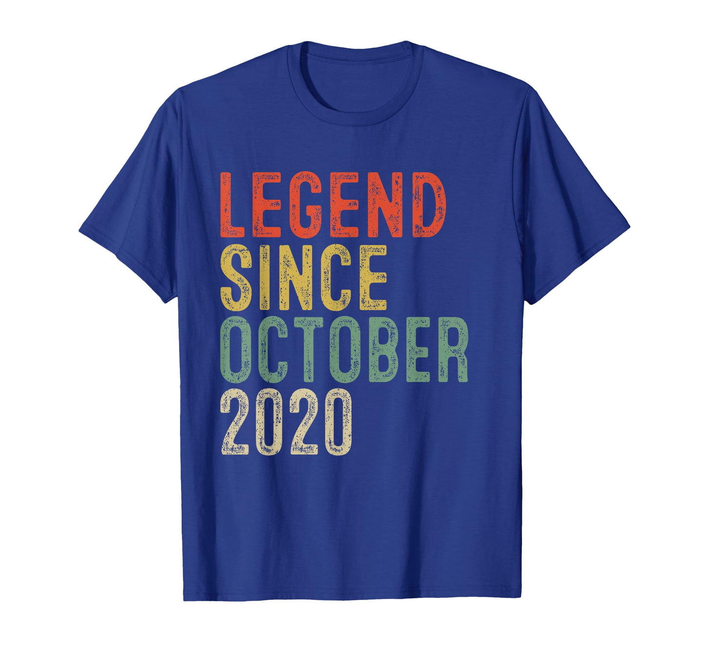Legend Since October 2020 5th Birthday Gifts 5 Year Old T-Shirt