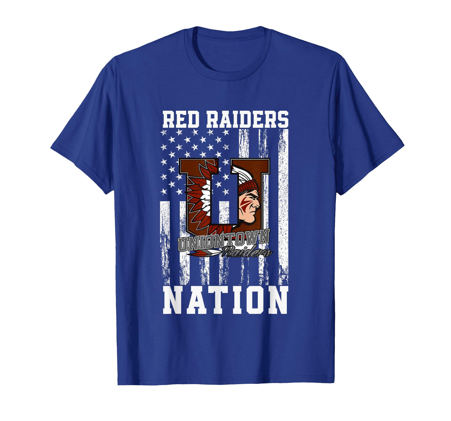 Uniontown Area Red Raiders Logo Nation HS T-Shirt
